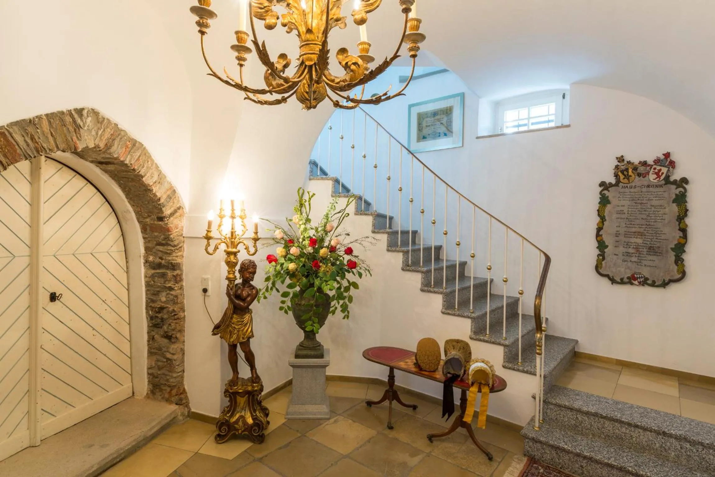 Lobby or reception in Barock-Landhof Burkhardt