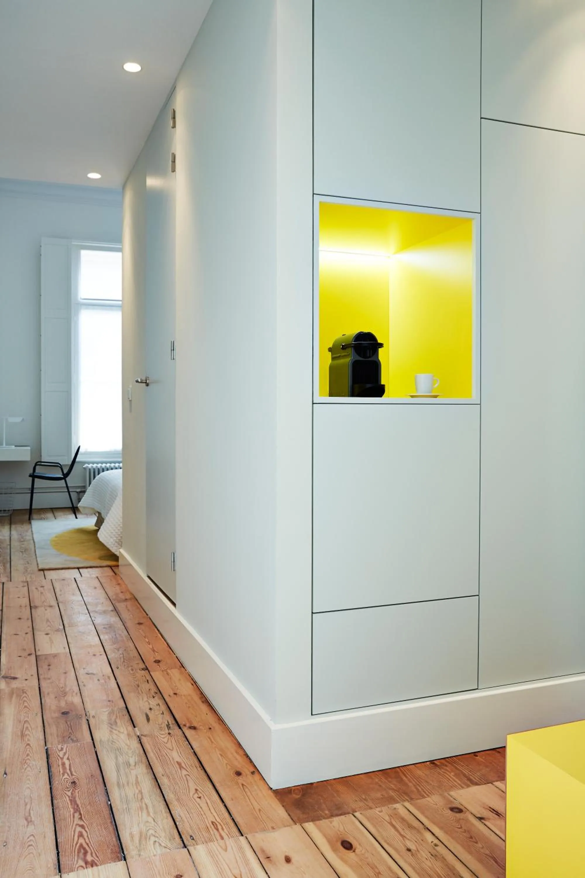 Coffee/tea facilities in Hotel des Galeries