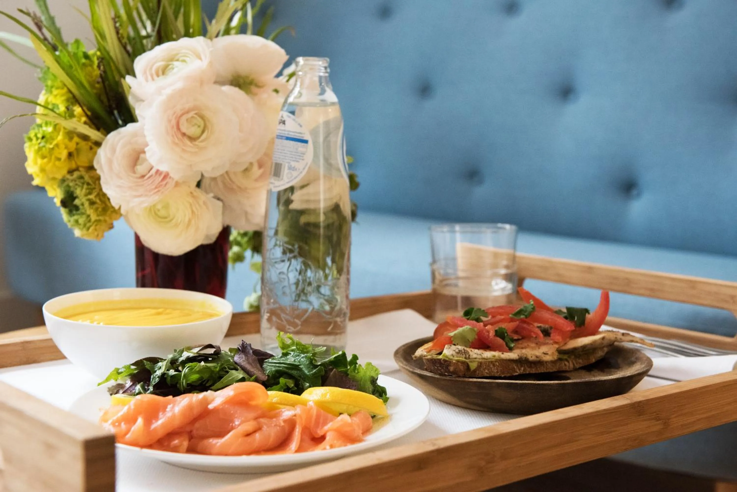 Food and drinks in Hotel des Galeries