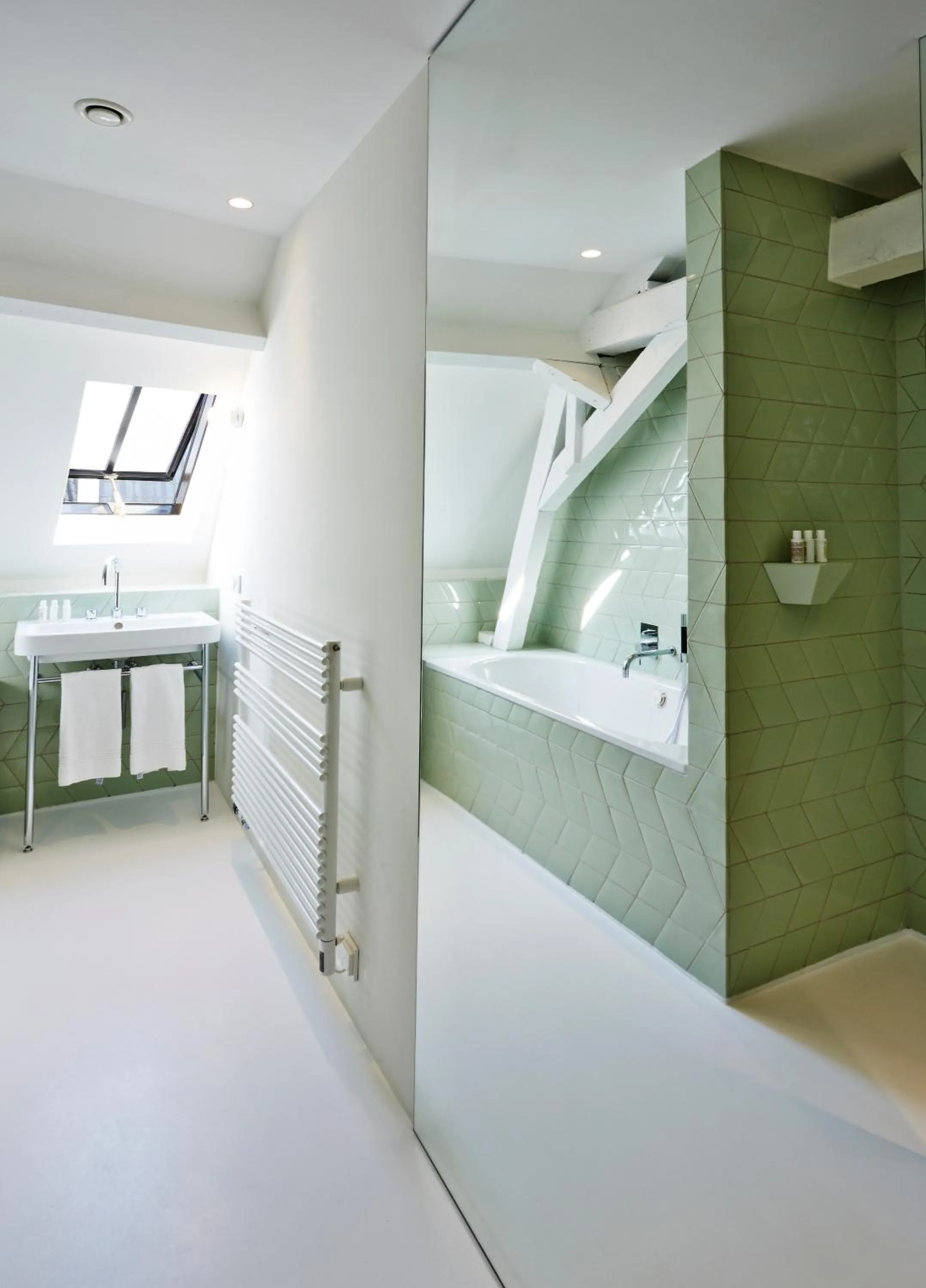 Bathroom in Hotel des Galeries