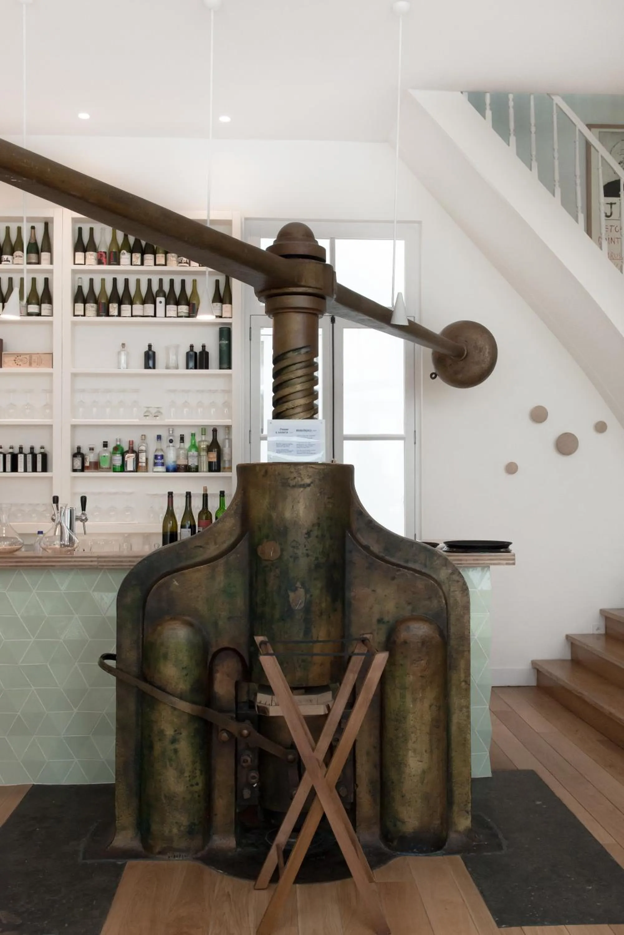 Decorative detail in Hotel des Galeries