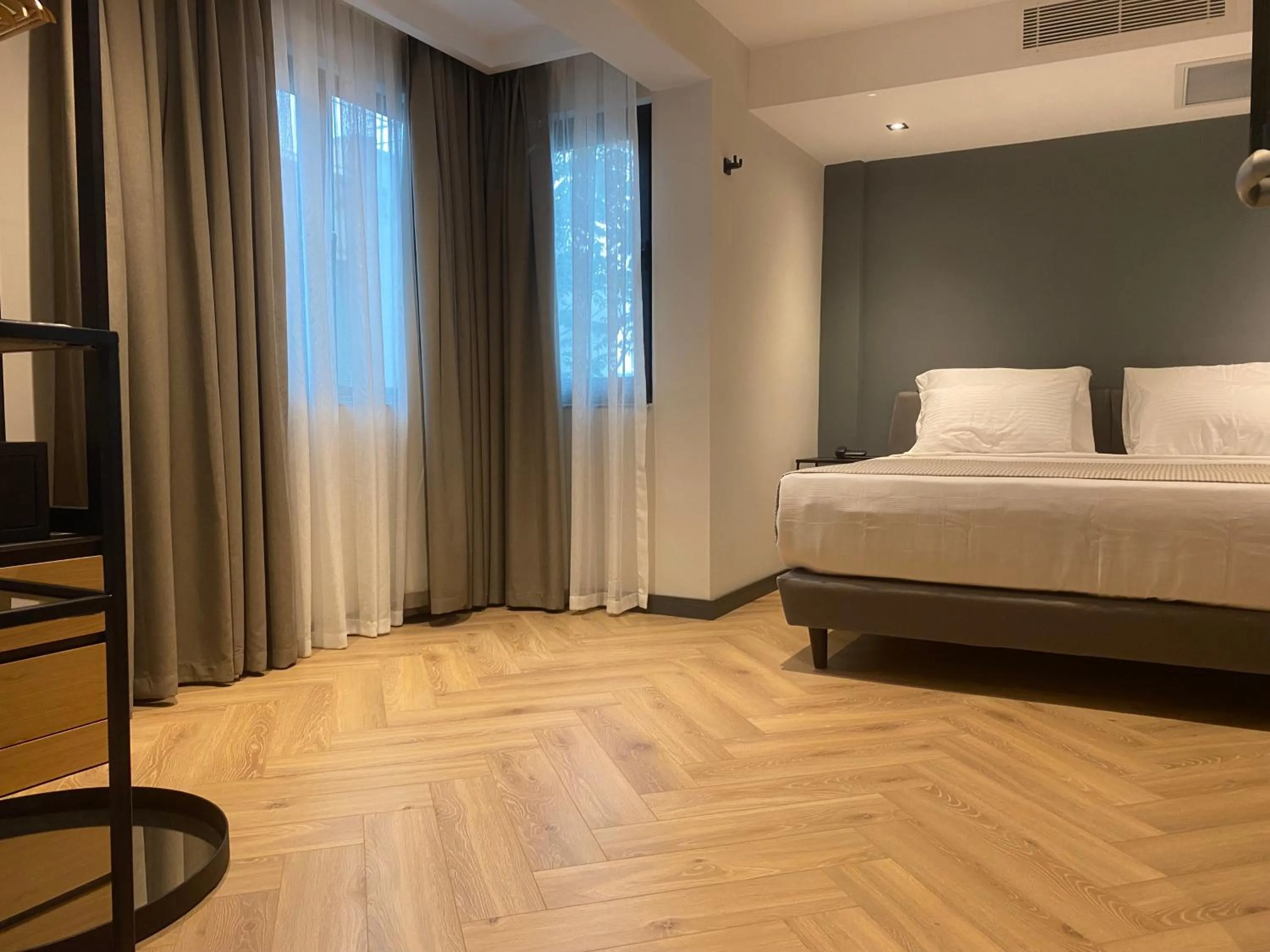 Bed in İn The Middle Hotel