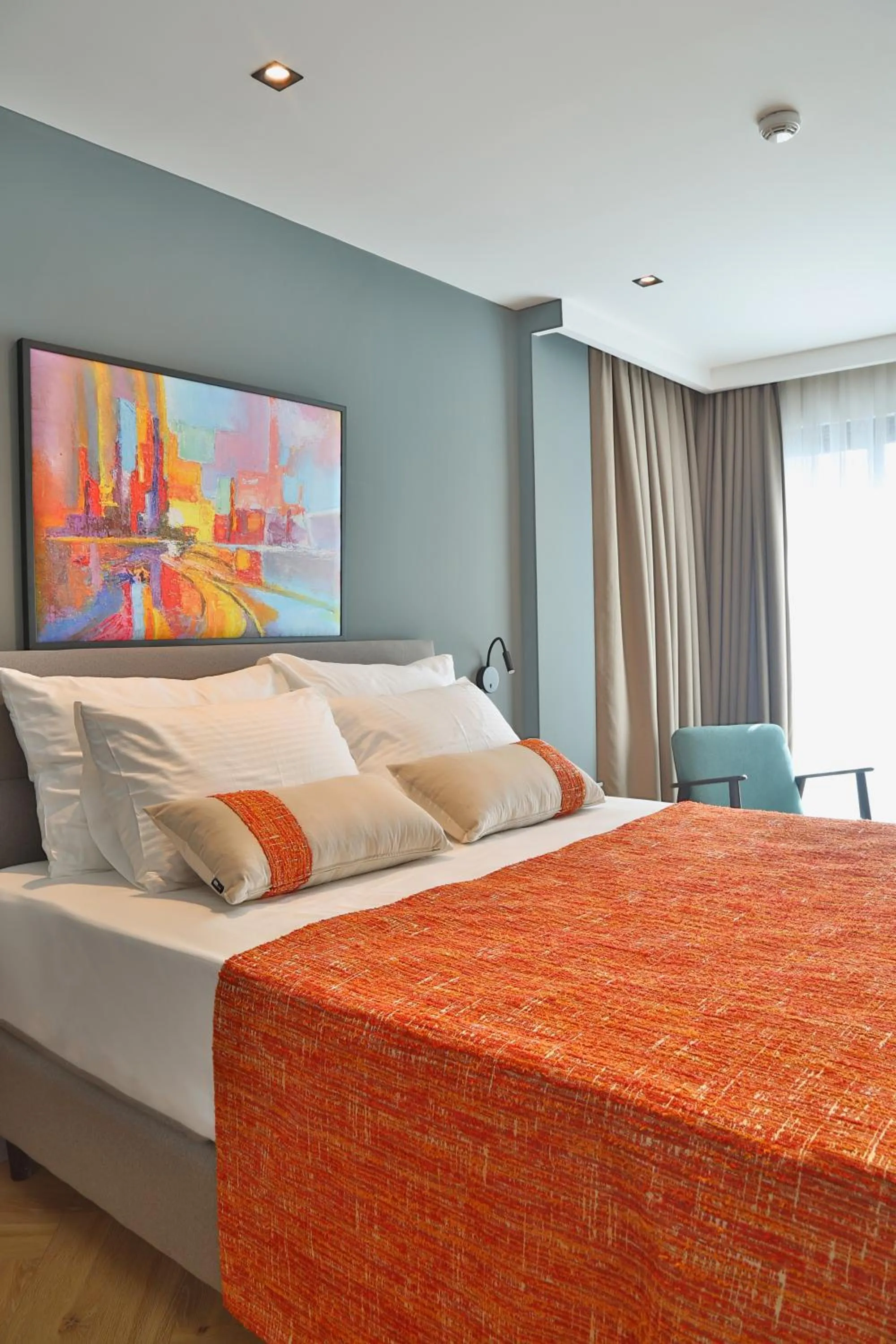 Bed in İn The Middle Hotel