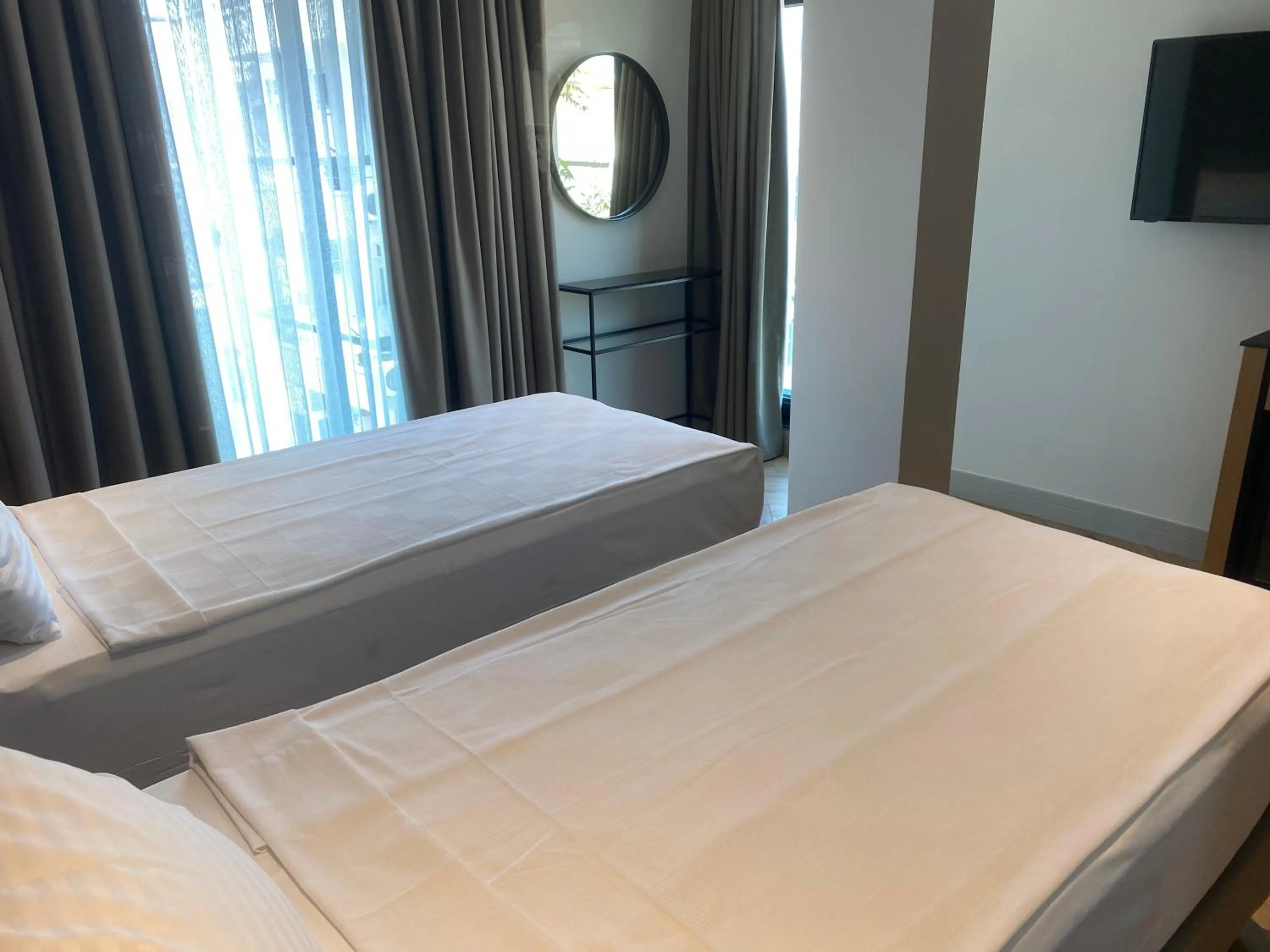 Bed in İn The Middle Hotel