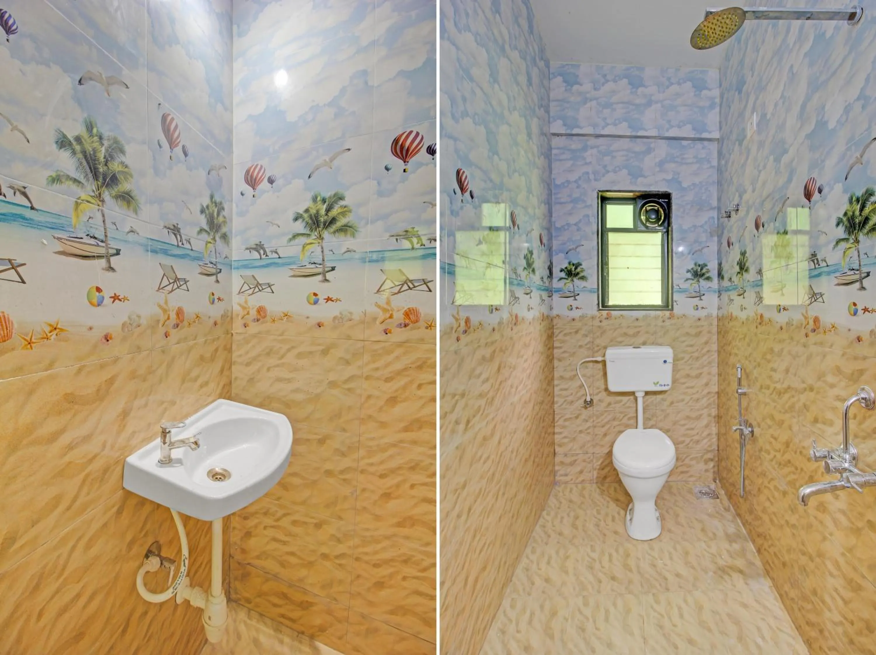 Bathroom in Hotel O Etllina Valley Villa