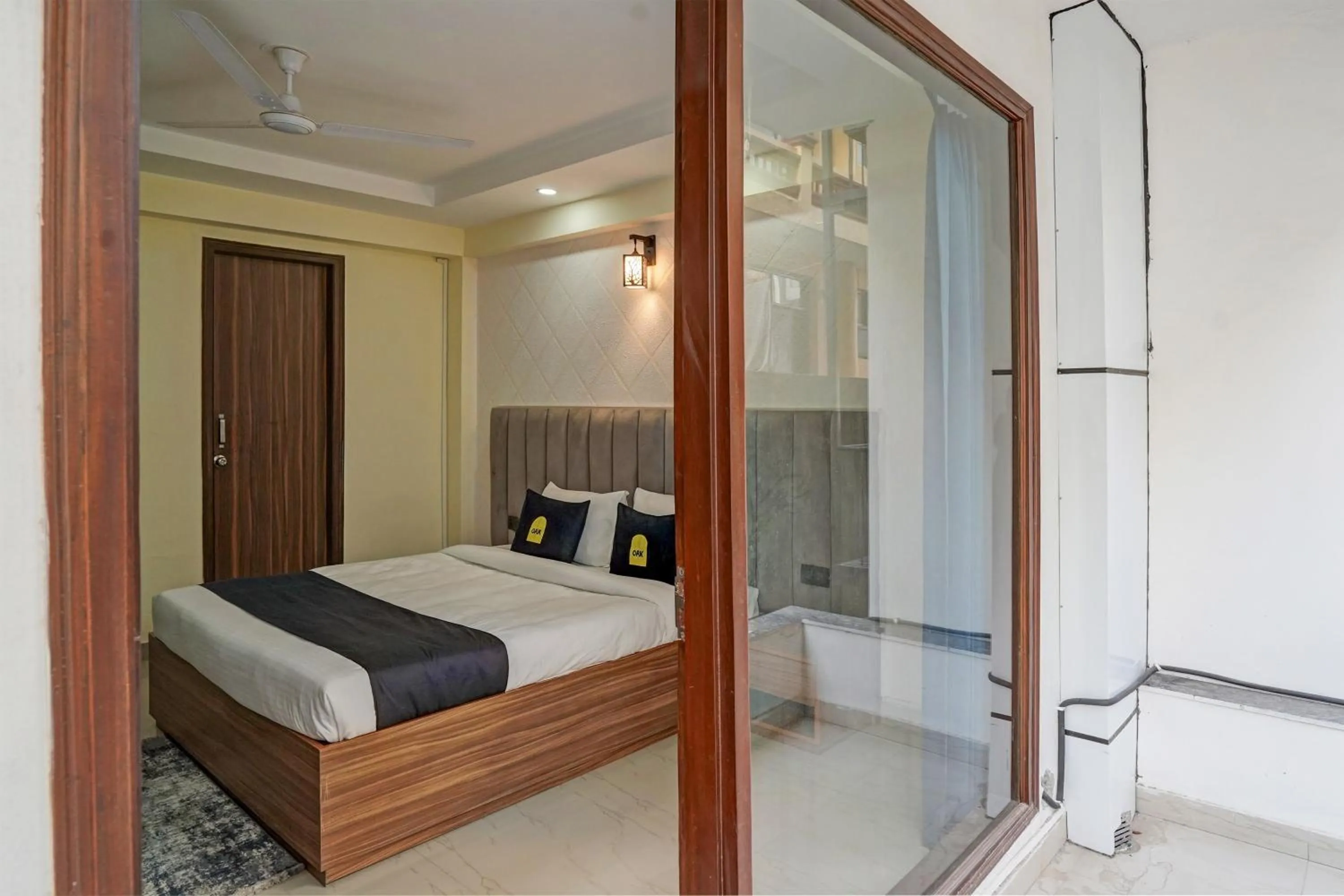 Bedroom, Bed in OYO Collection O DM 45