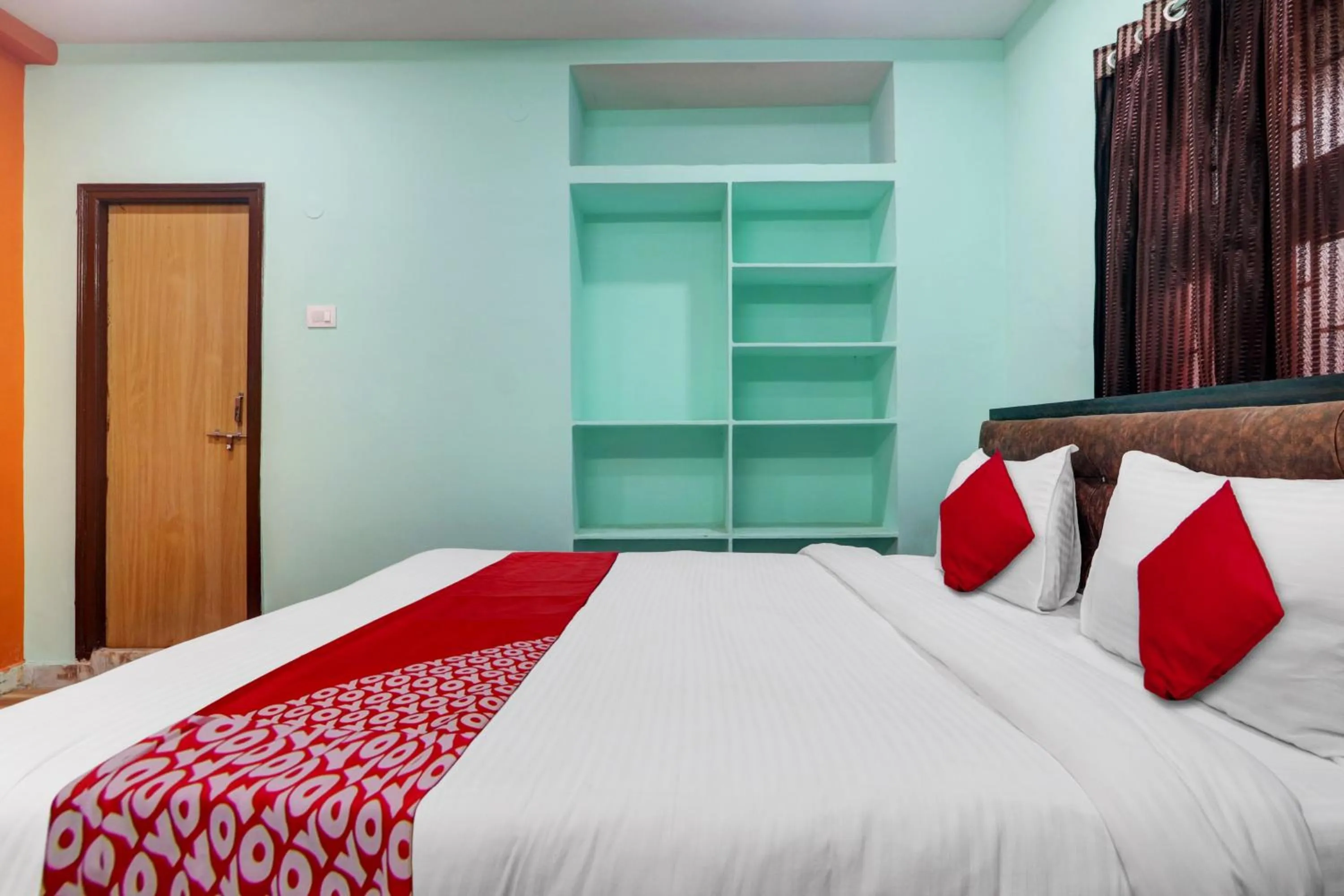 Bedroom in Hotel O S Grand Residency