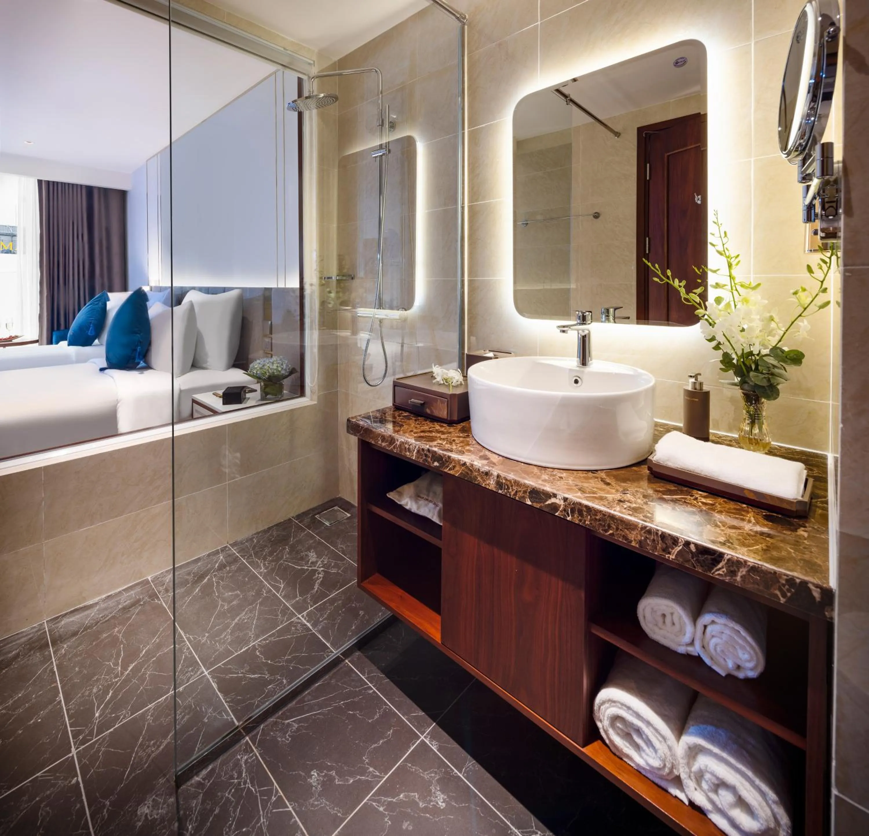 Shower in Best Western Premier Marvella Nha Trang