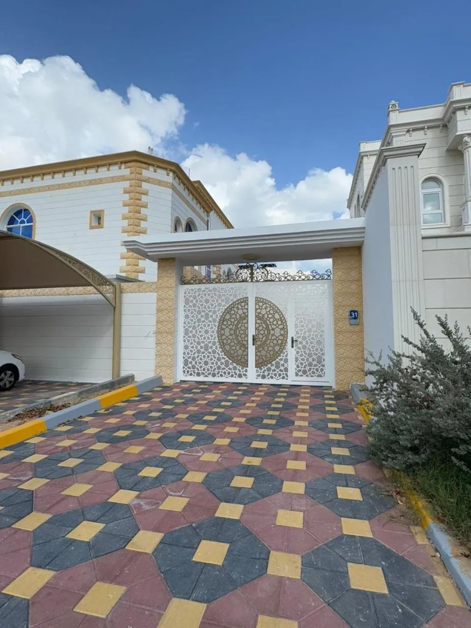 Property building in International Abu-Dhabi Hostel Villa