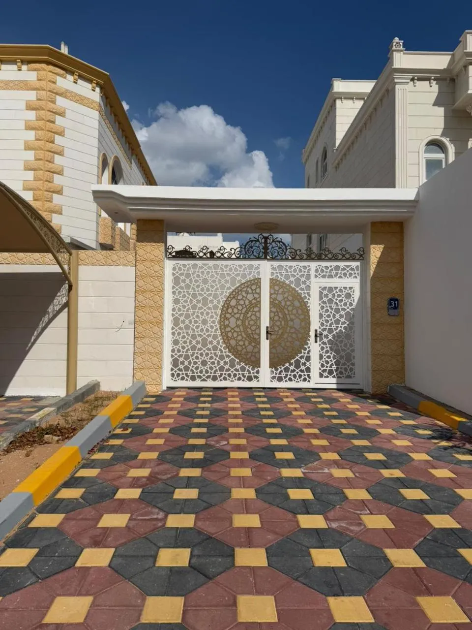Property building in International Abu-Dhabi Hostel Villa