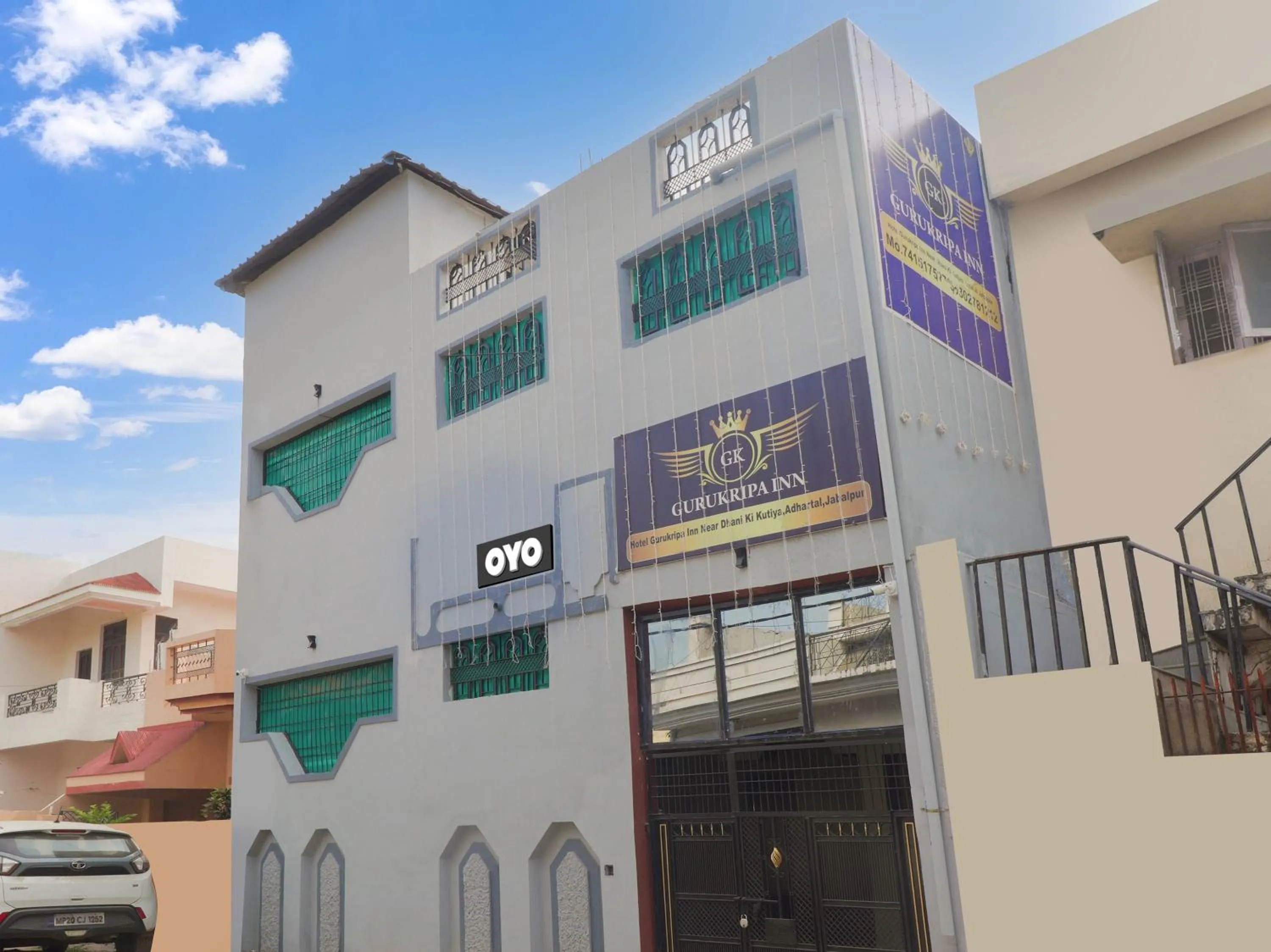 Facade/entrance in Hotel O GURUKRIPA INN