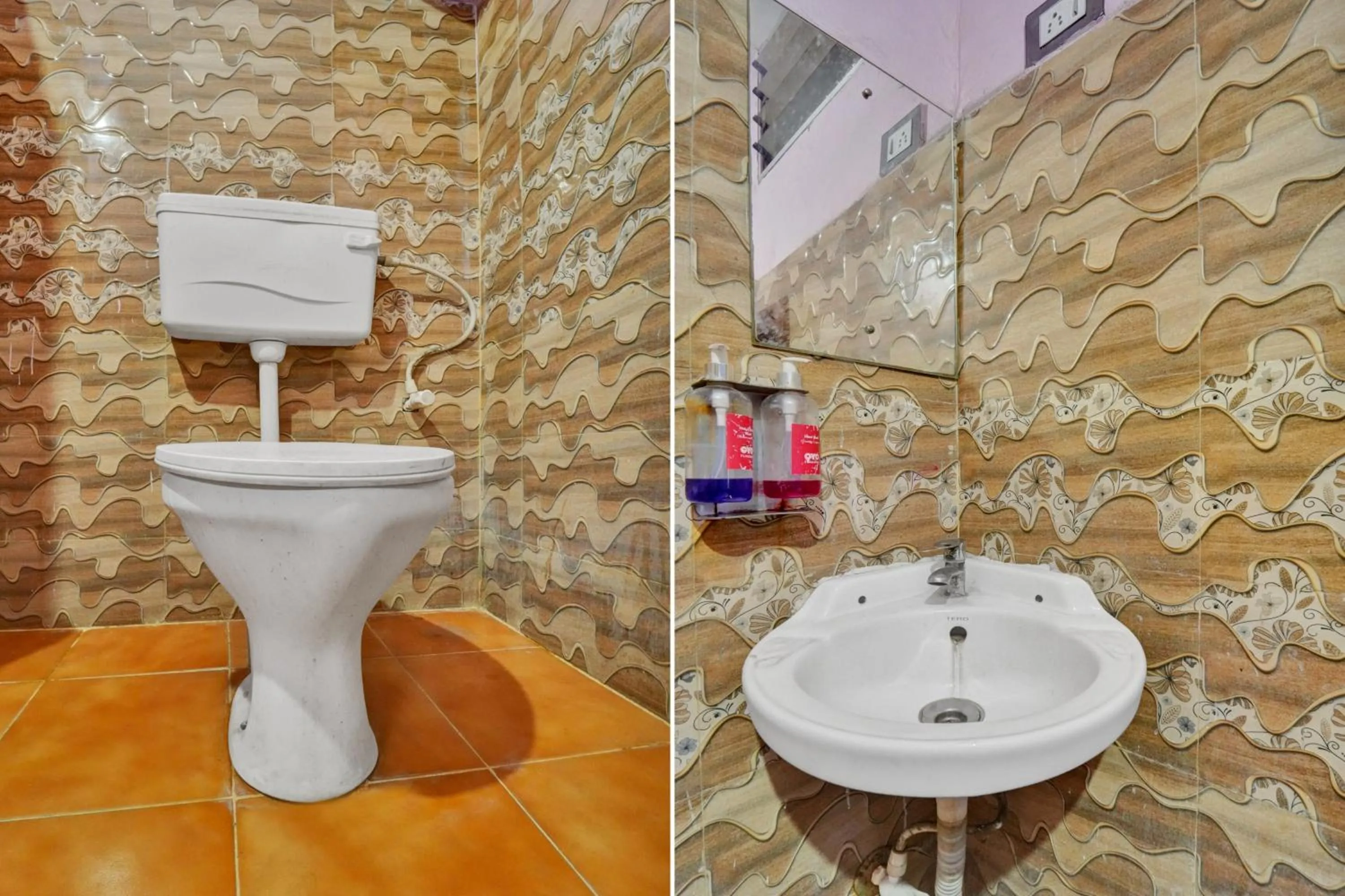 Bathroom in Hotel O Rai Guest House