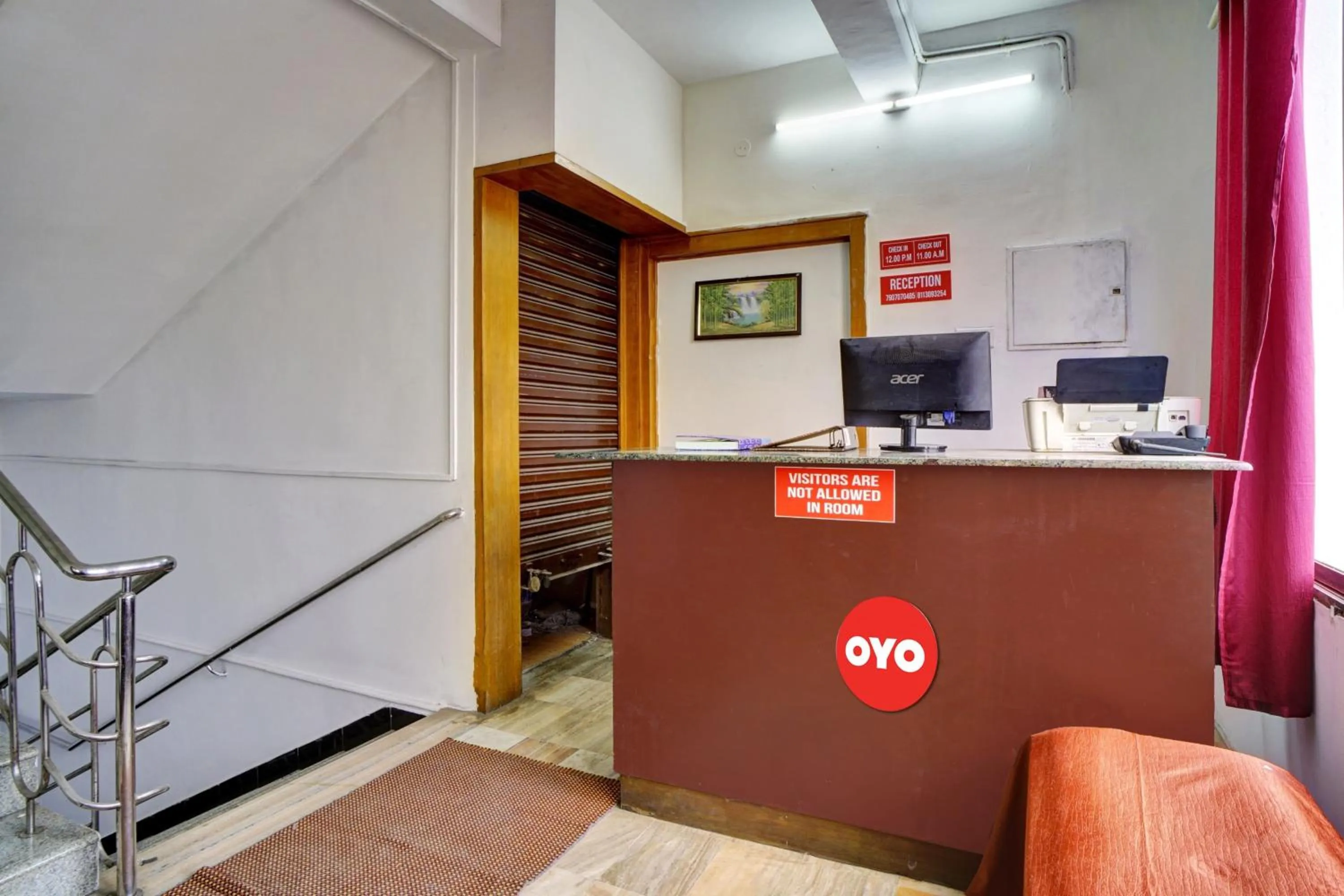 Lobby or reception in Hotel O Highway Inn