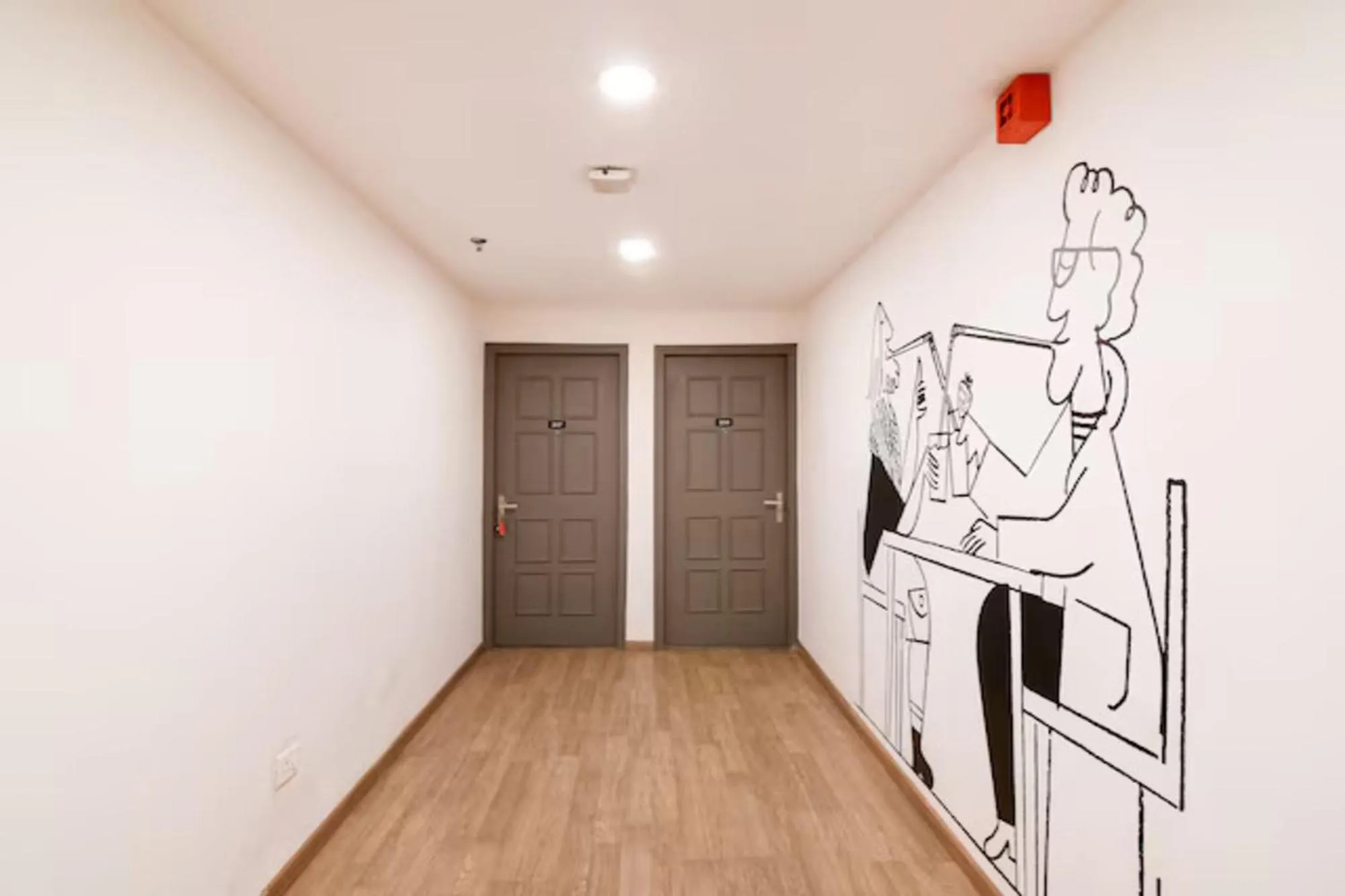 Floor plan in FabHotel Sayeeda International - 600m from Park Circus 7 Point