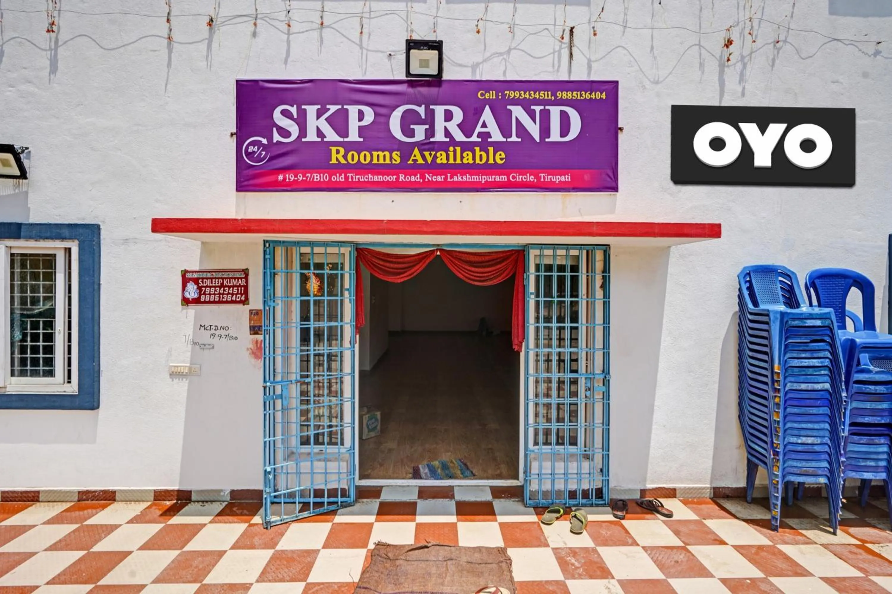 Facade/entrance in Hotel O SKP GRAND