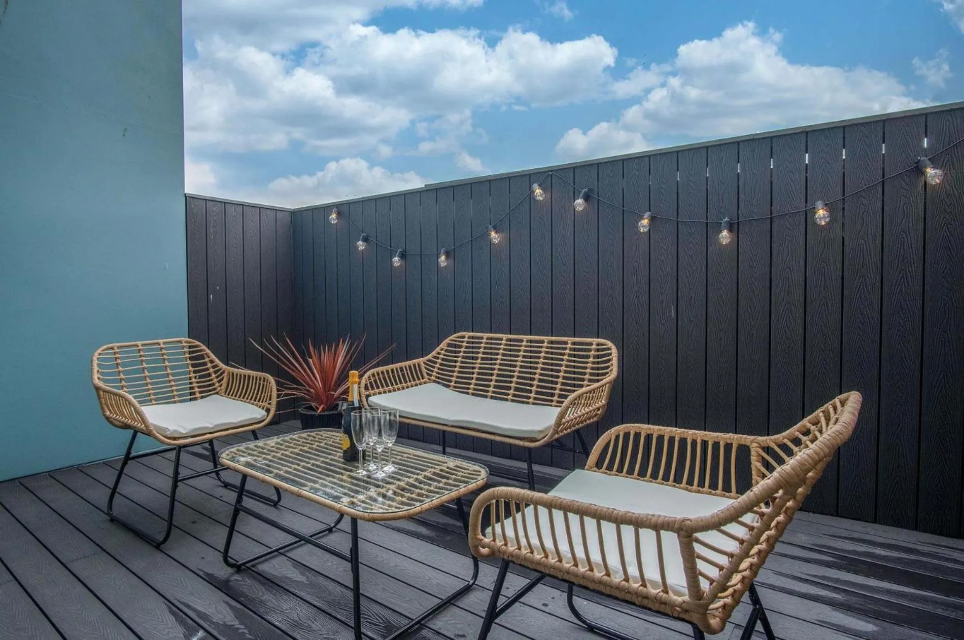 Floor plan in No 4 Croft House - Luxury 2 Bed Apartment - Tenby