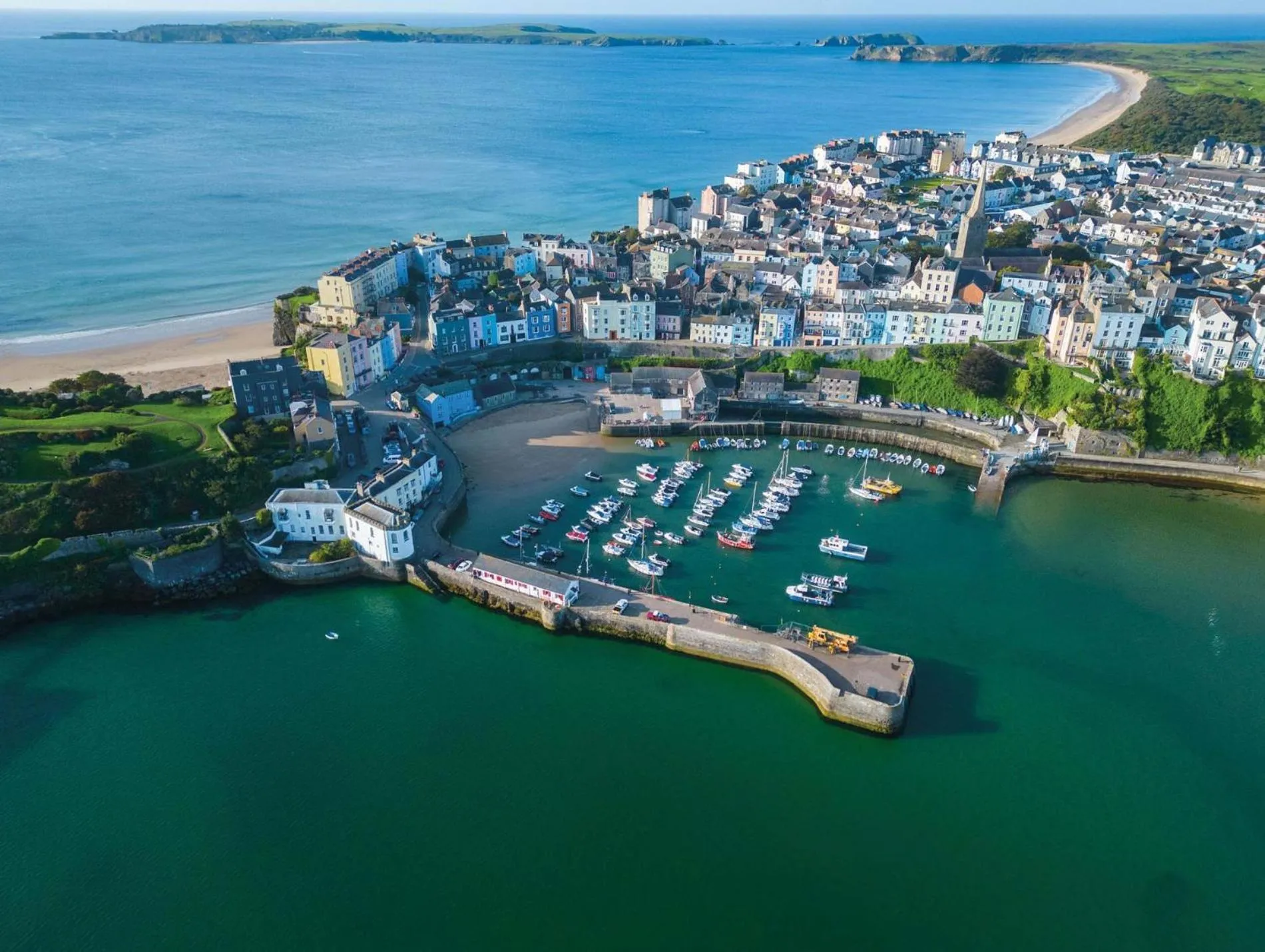 Floor plan in No 4 Croft House - Luxury 2 Bed Apartment - Tenby