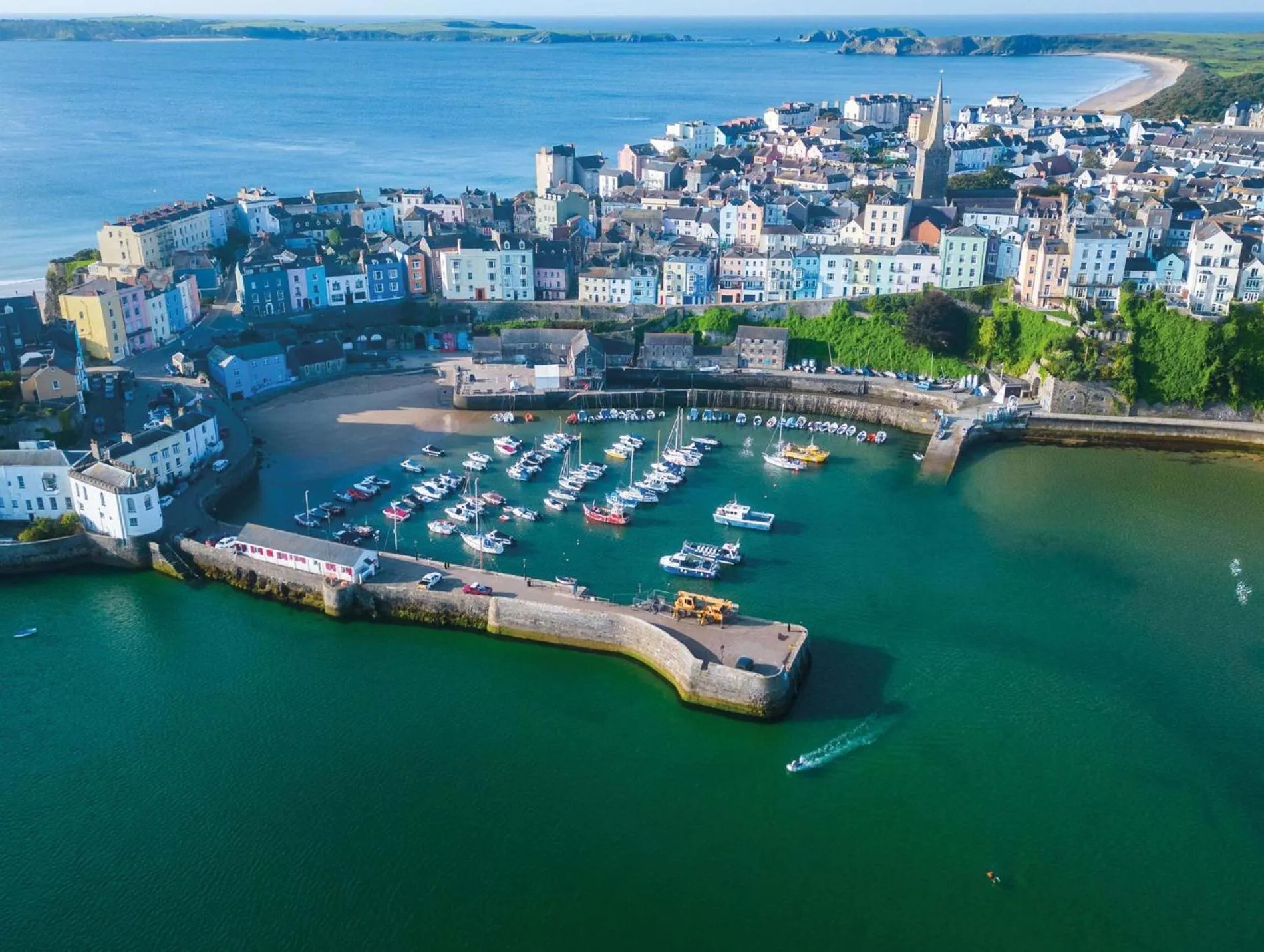 Floor plan in No 4 Croft House - Luxury 2 Bed Apartment - Tenby