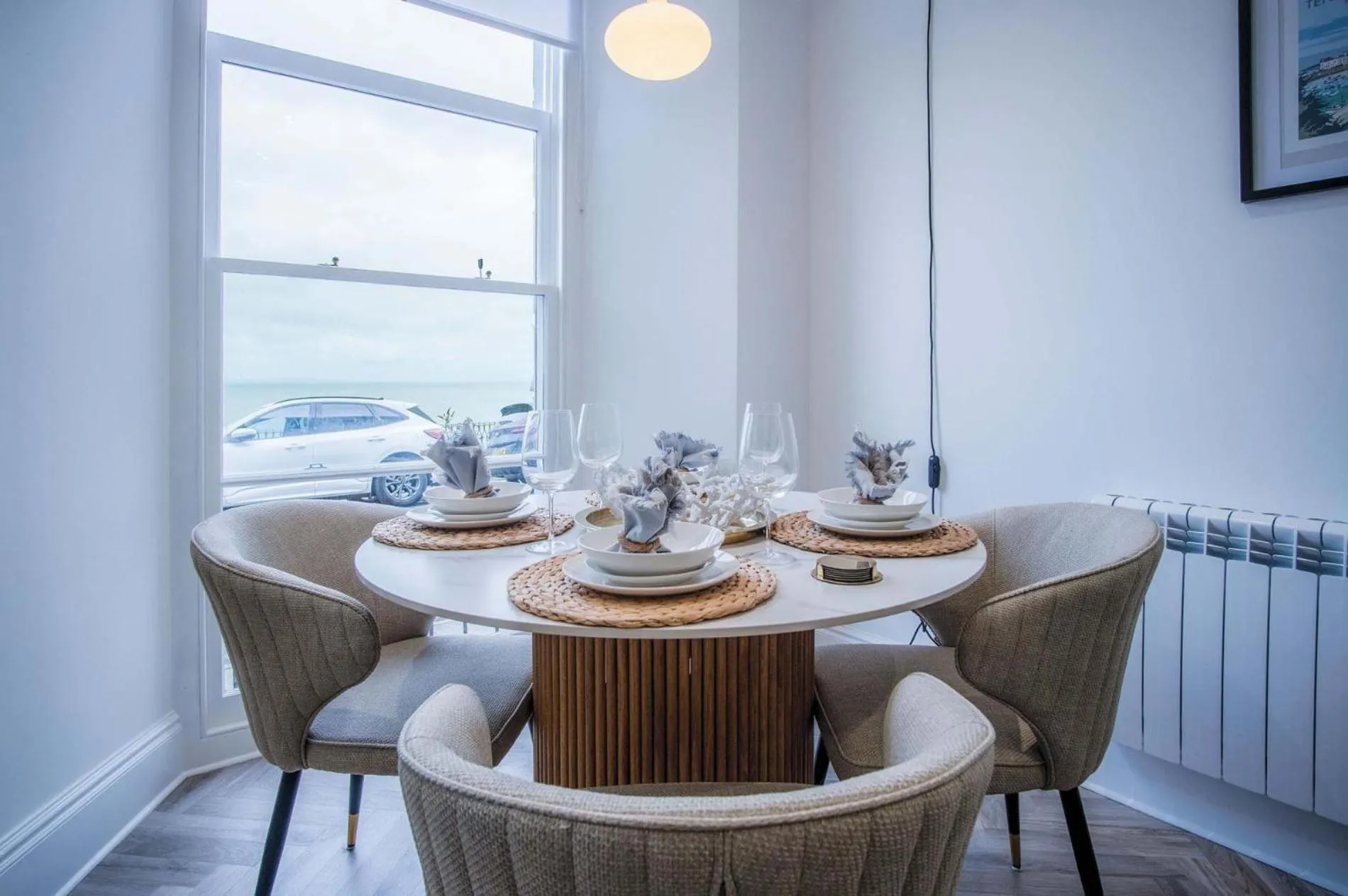 Floor plan in No 4 Croft House - Luxury 2 Bed Apartment - Tenby