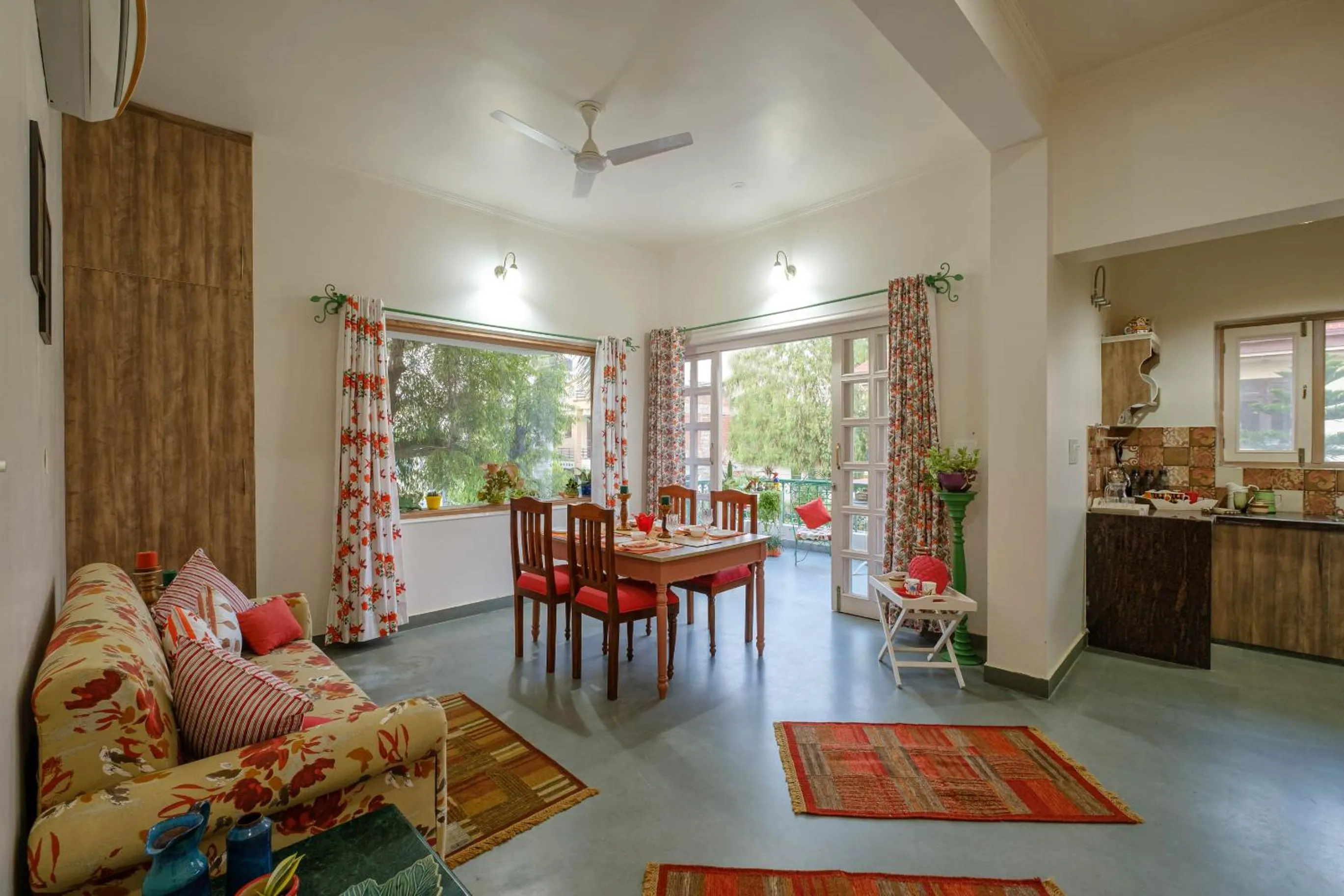 Balcony/Terrace in Shree Nikunj - A Luxury Boutique Homestay in Jaipur