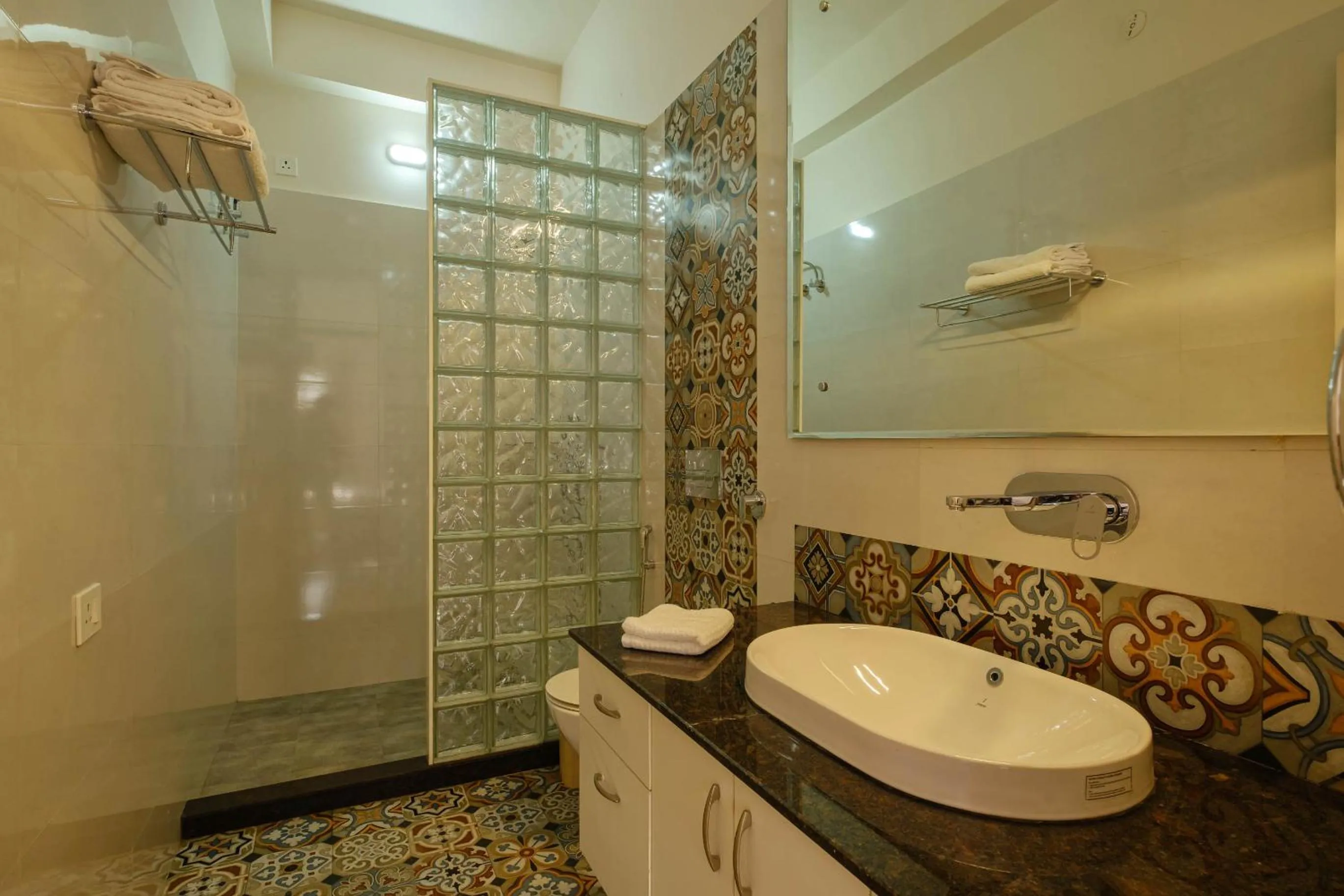Shower in Shree Nikunj - A Luxury Boutique Homestay in Jaipur