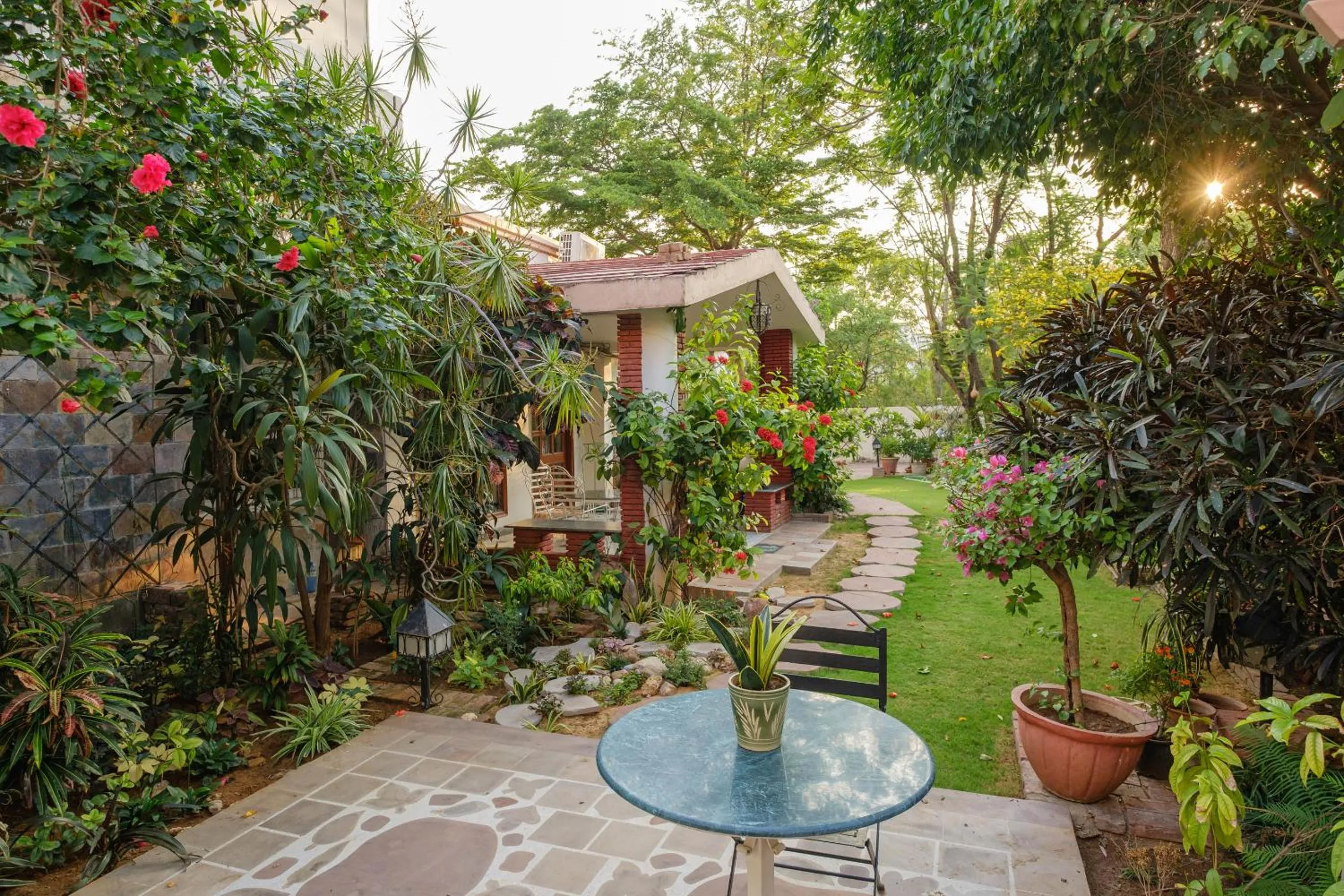 Natural landscape in Shree Nikunj - A Luxury Boutique Homestay in Jaipur