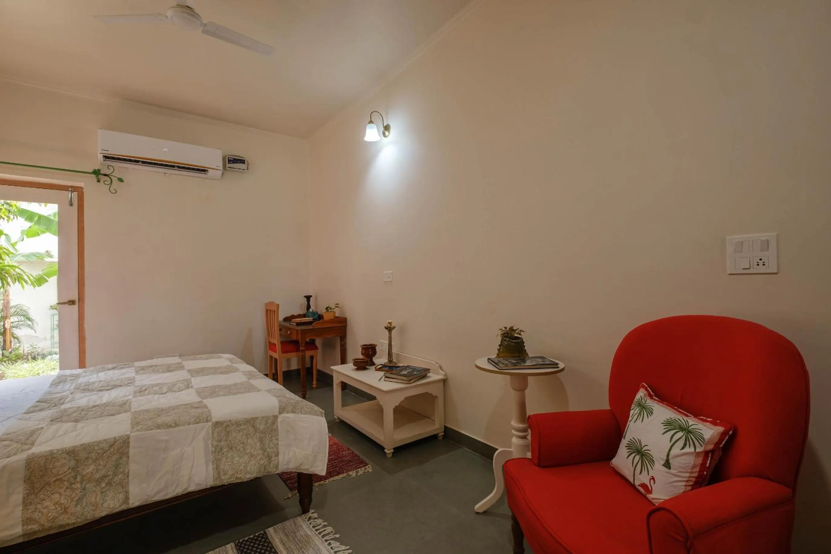 Bed in Shree Nikunj - A Luxury Boutique Homestay in Jaipur