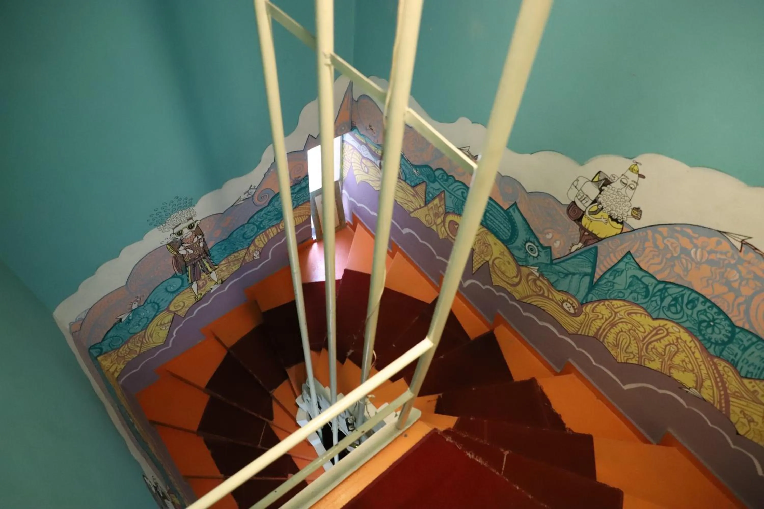 Decorative detail in Shantihome