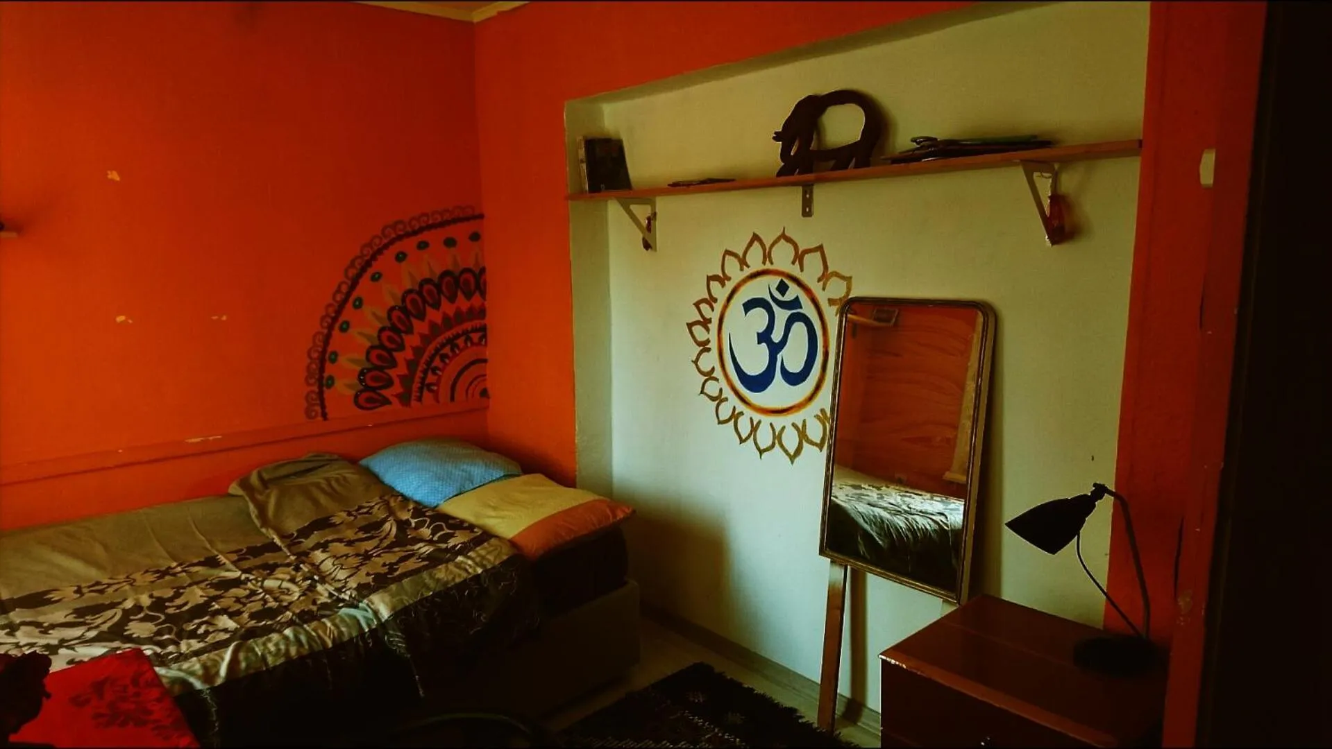 Balcony/Terrace, Bed in Shantihome