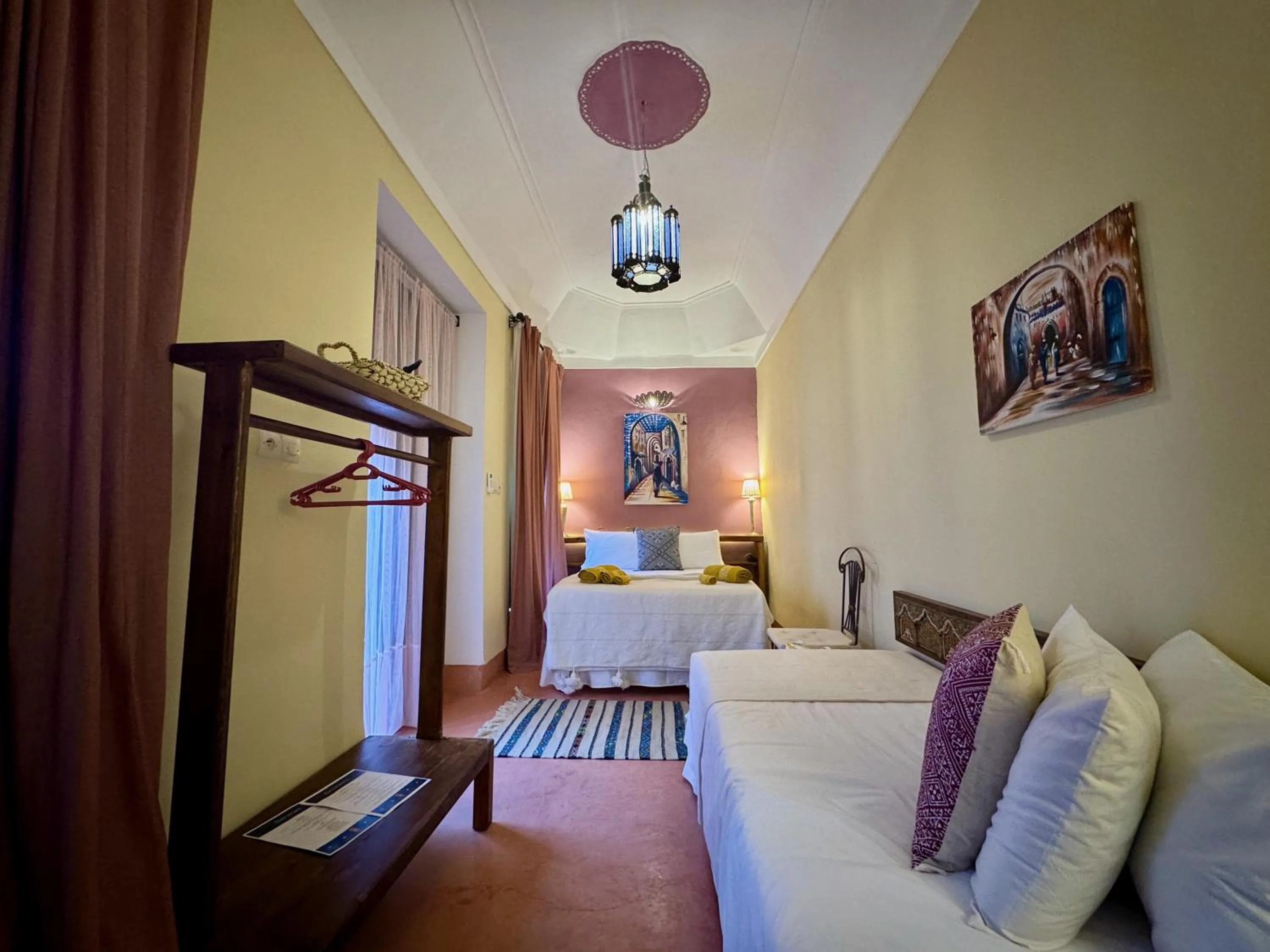 Photo of the whole room, Bed in Riad Taghia