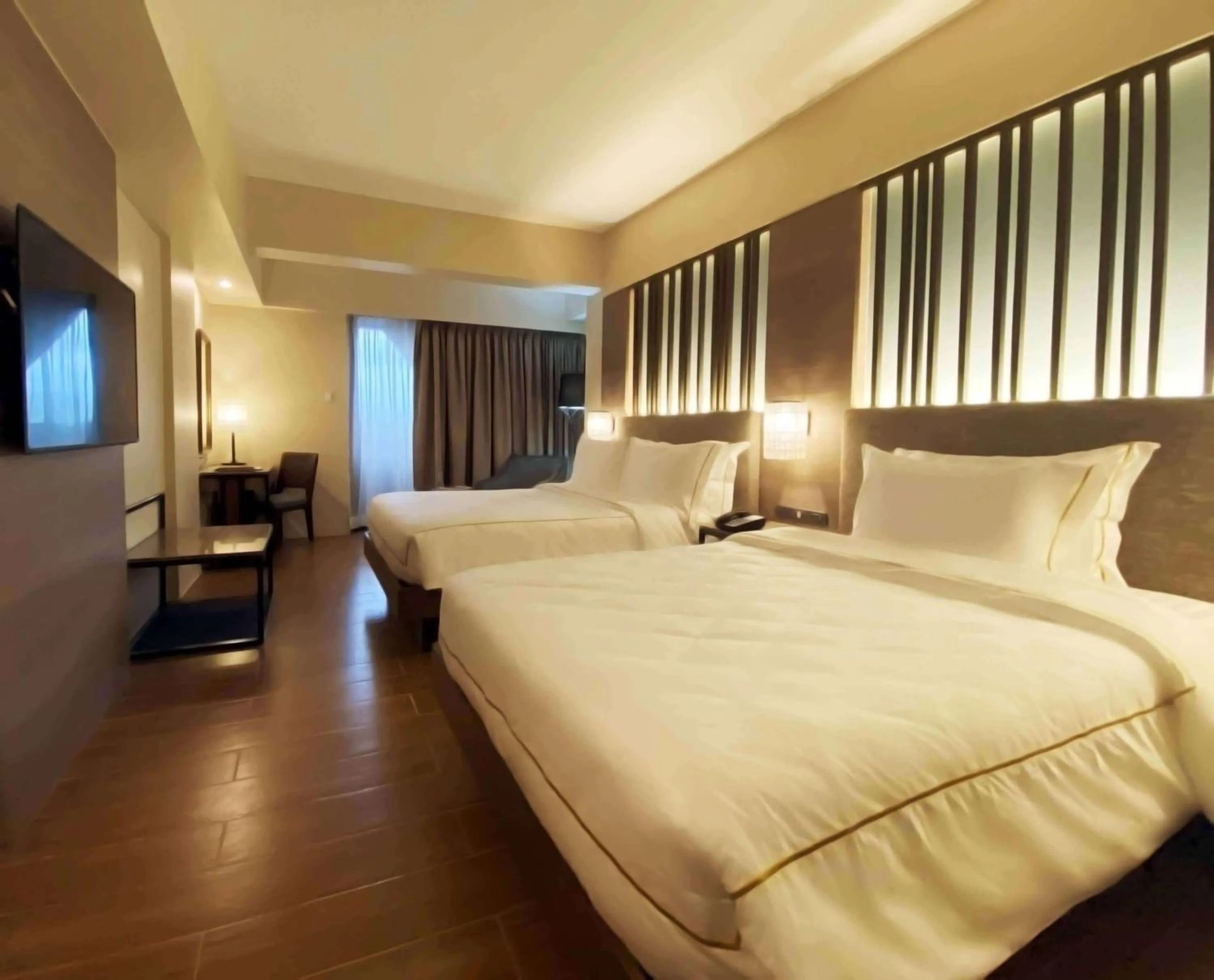 Bedroom, Bed in The Aurora Subic Hotel Managed By HII