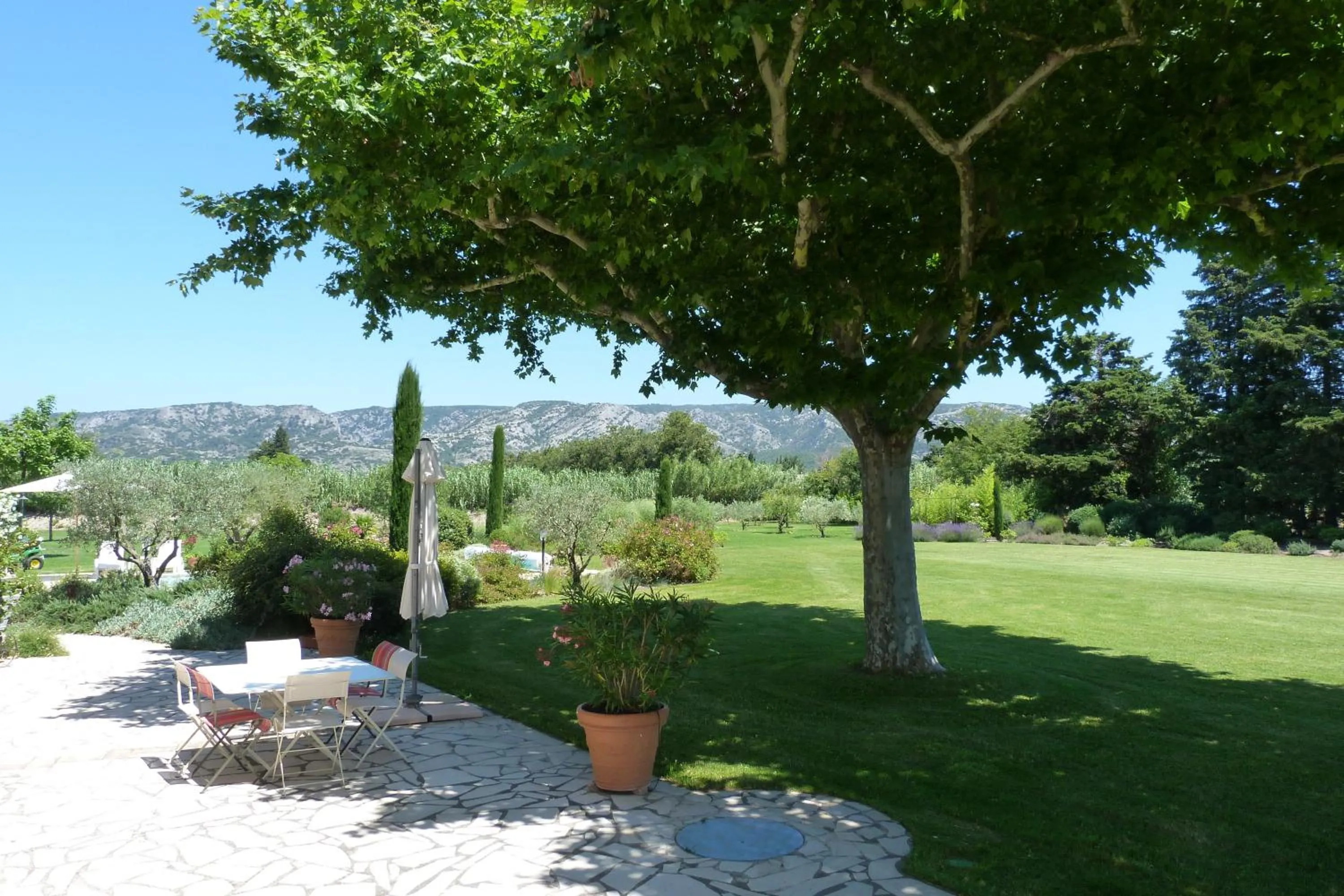 Mountain view in Mas de Chantounette