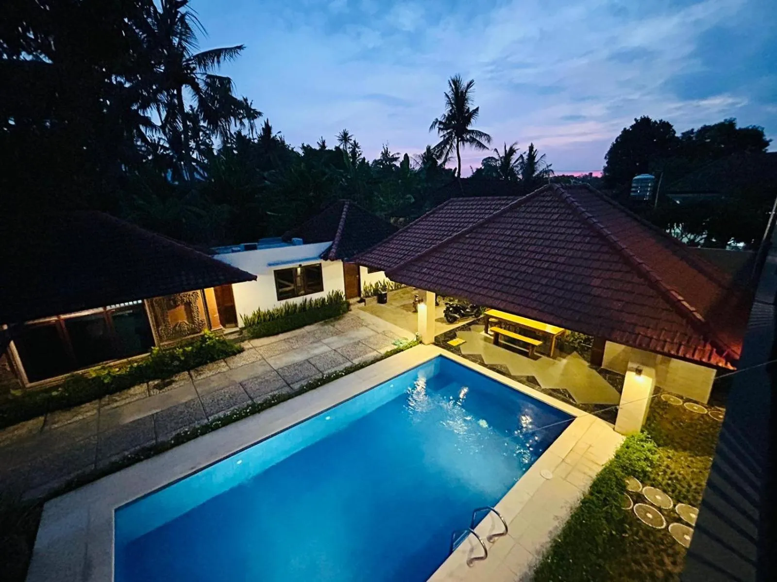 Night in Batuan Village