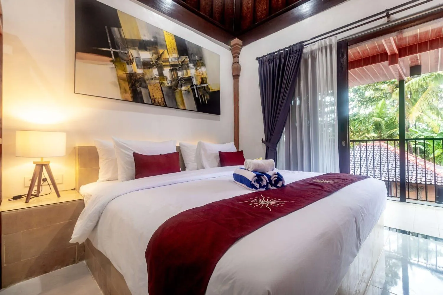 Bed in Batuan Village