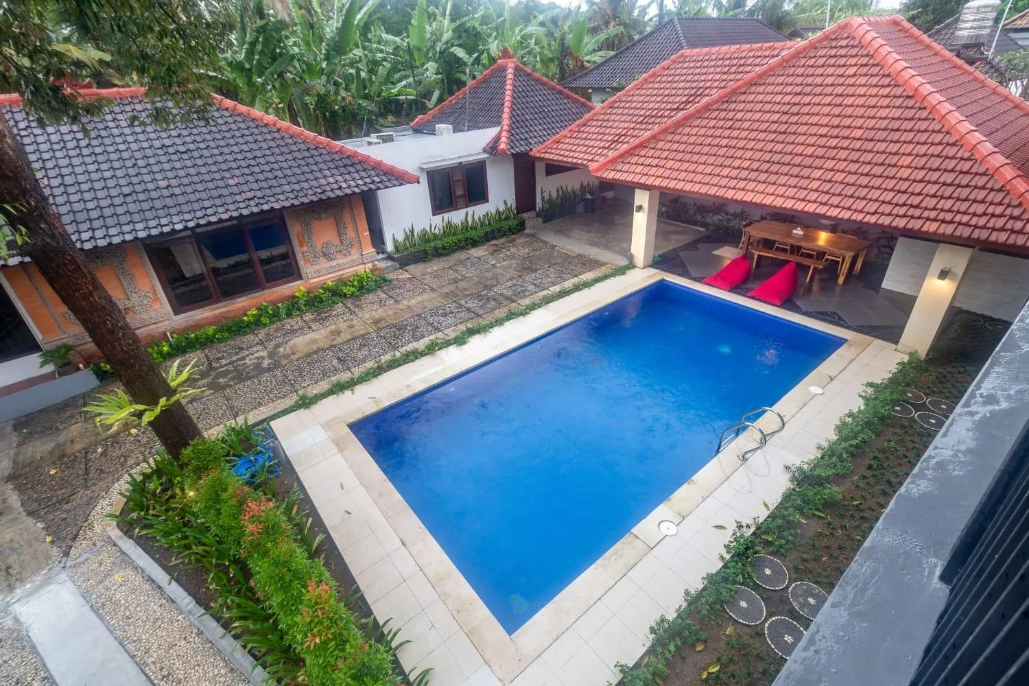 Pool view in Batuan Village