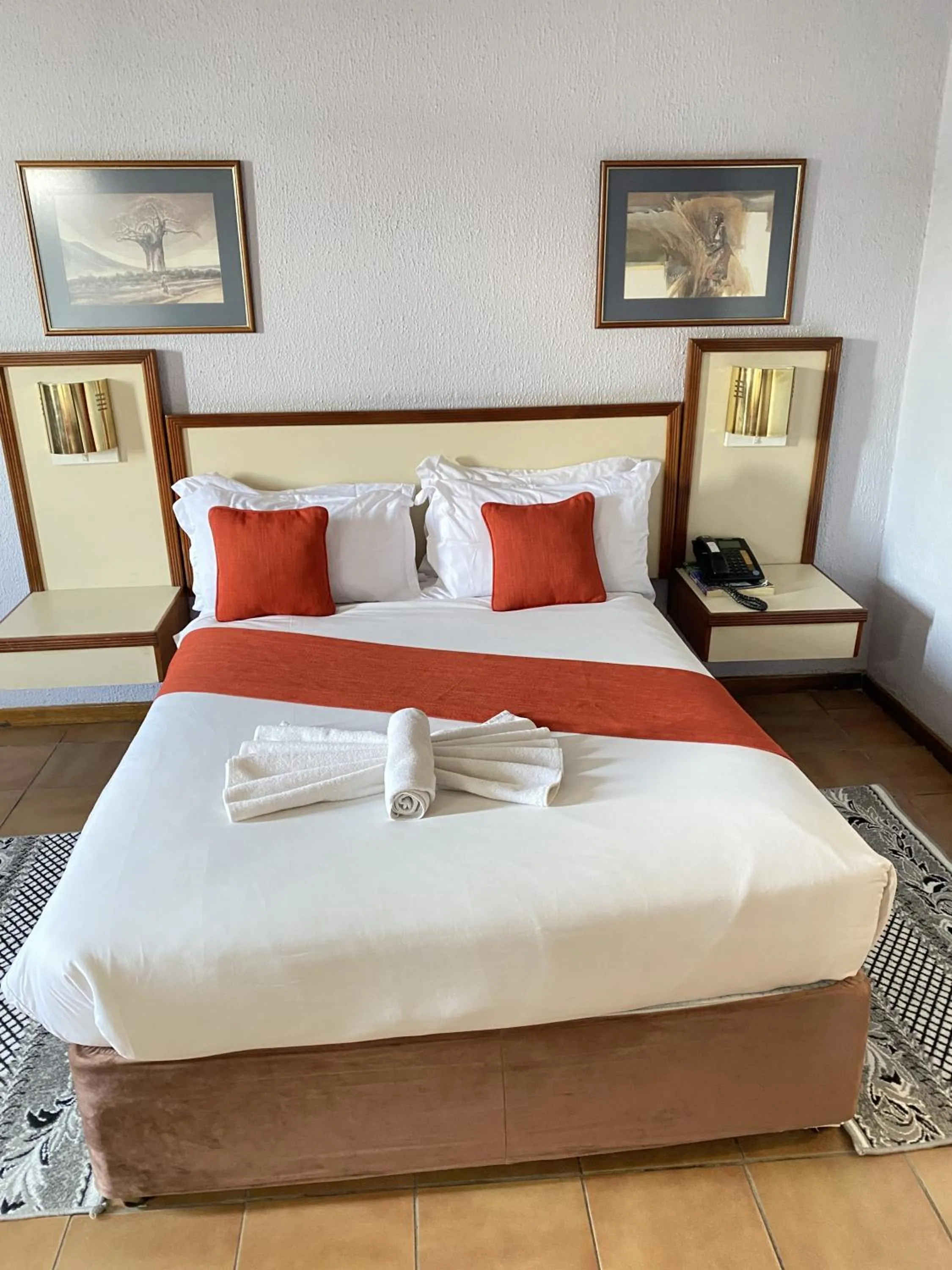 Bed in Gaborone Hotel