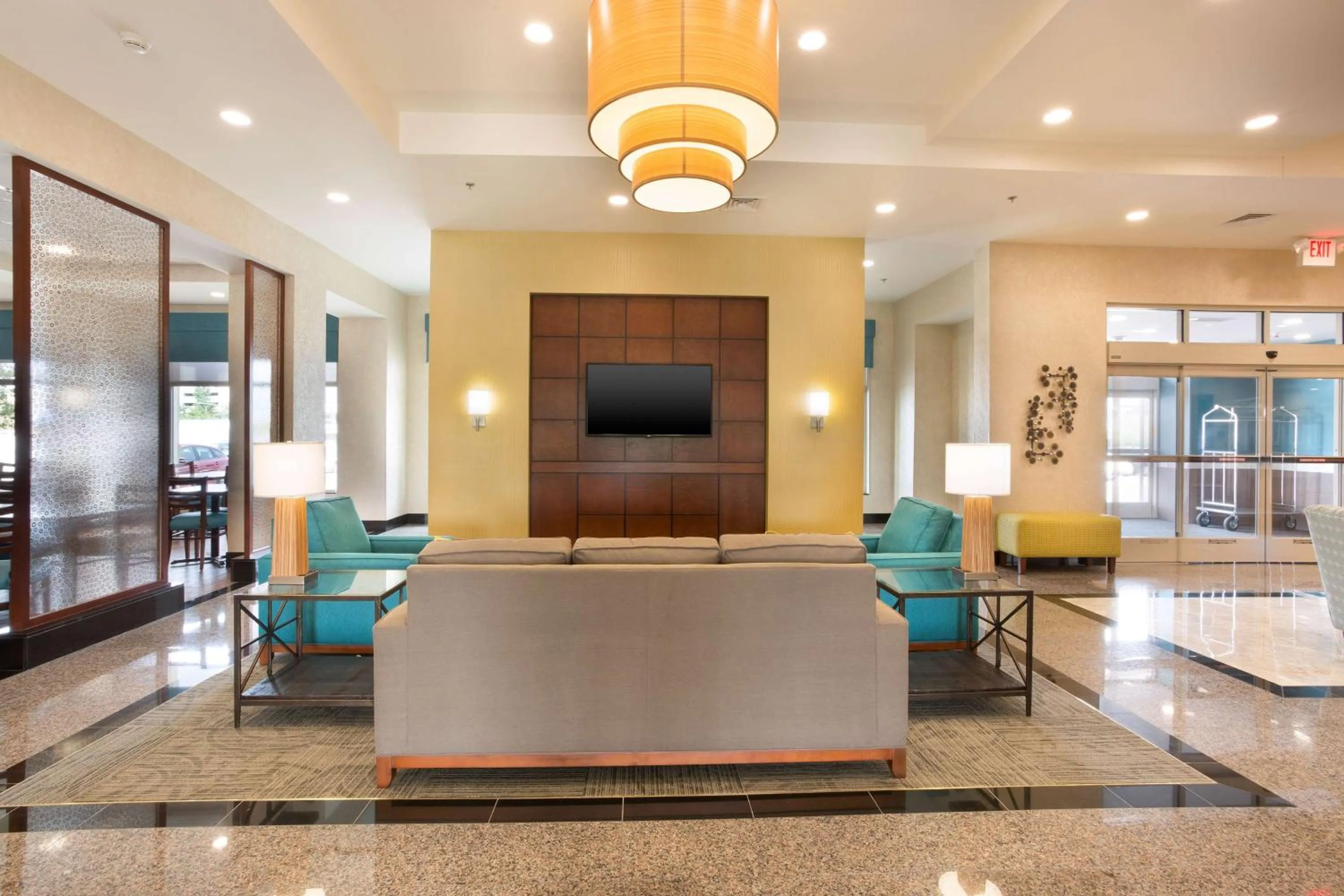 Lobby or reception in Drury Inn & Suites St. Louis Brentwood