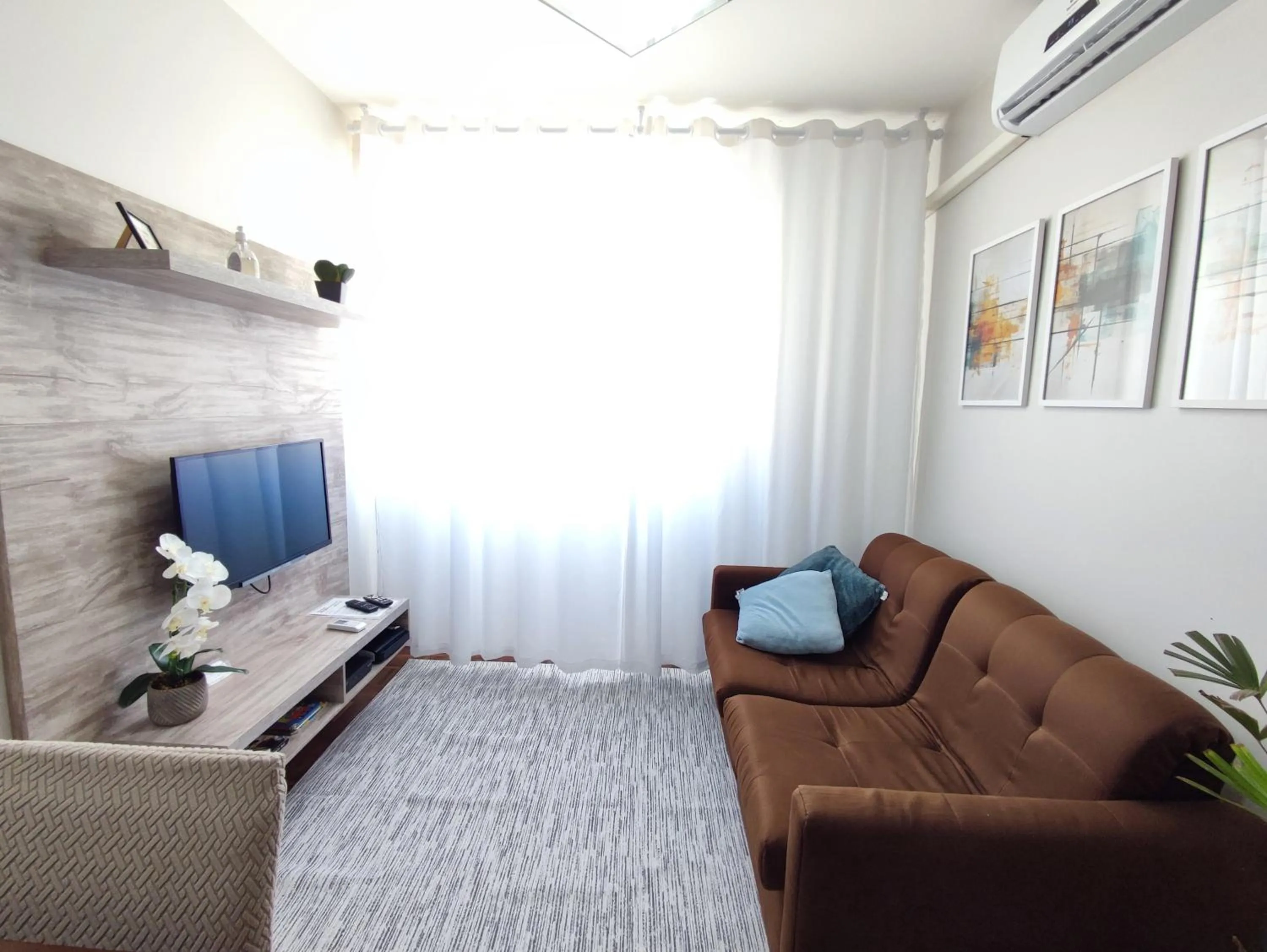 Living room in Apartamento Atalaia