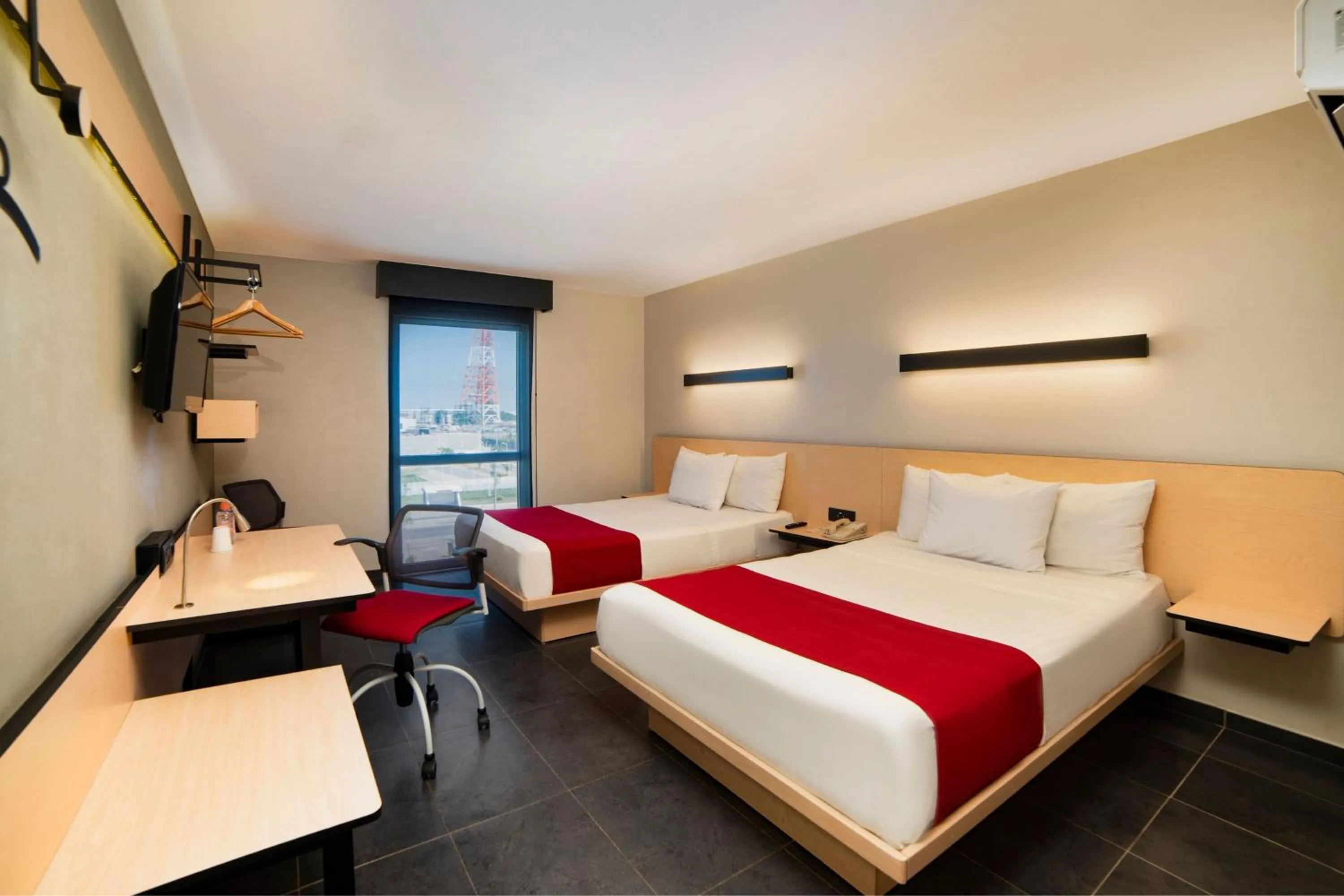 Bedroom, Bed in City Express by Marriott Paraiso