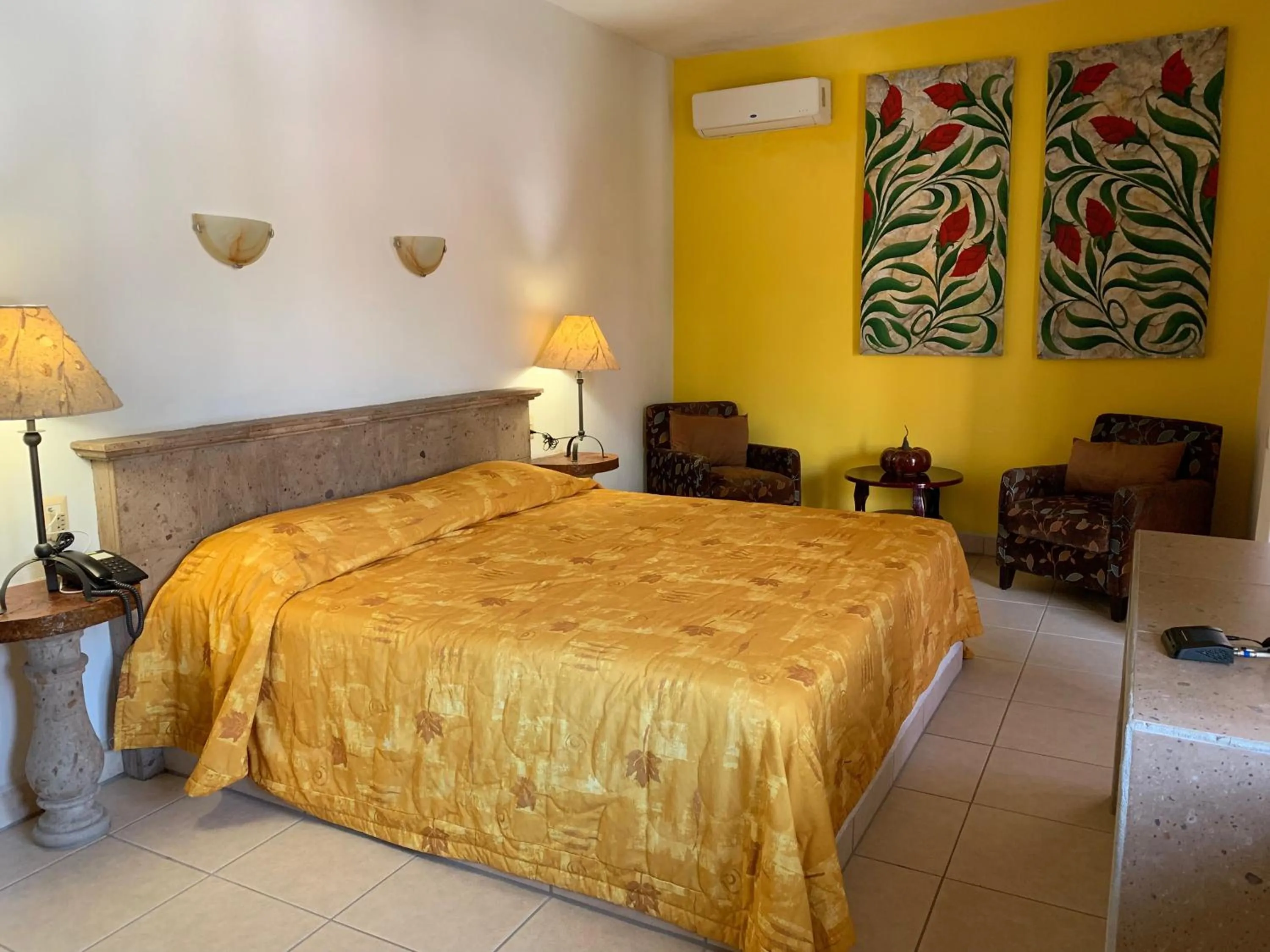 Bed in Hotel Condominium La Posada de Bucerias