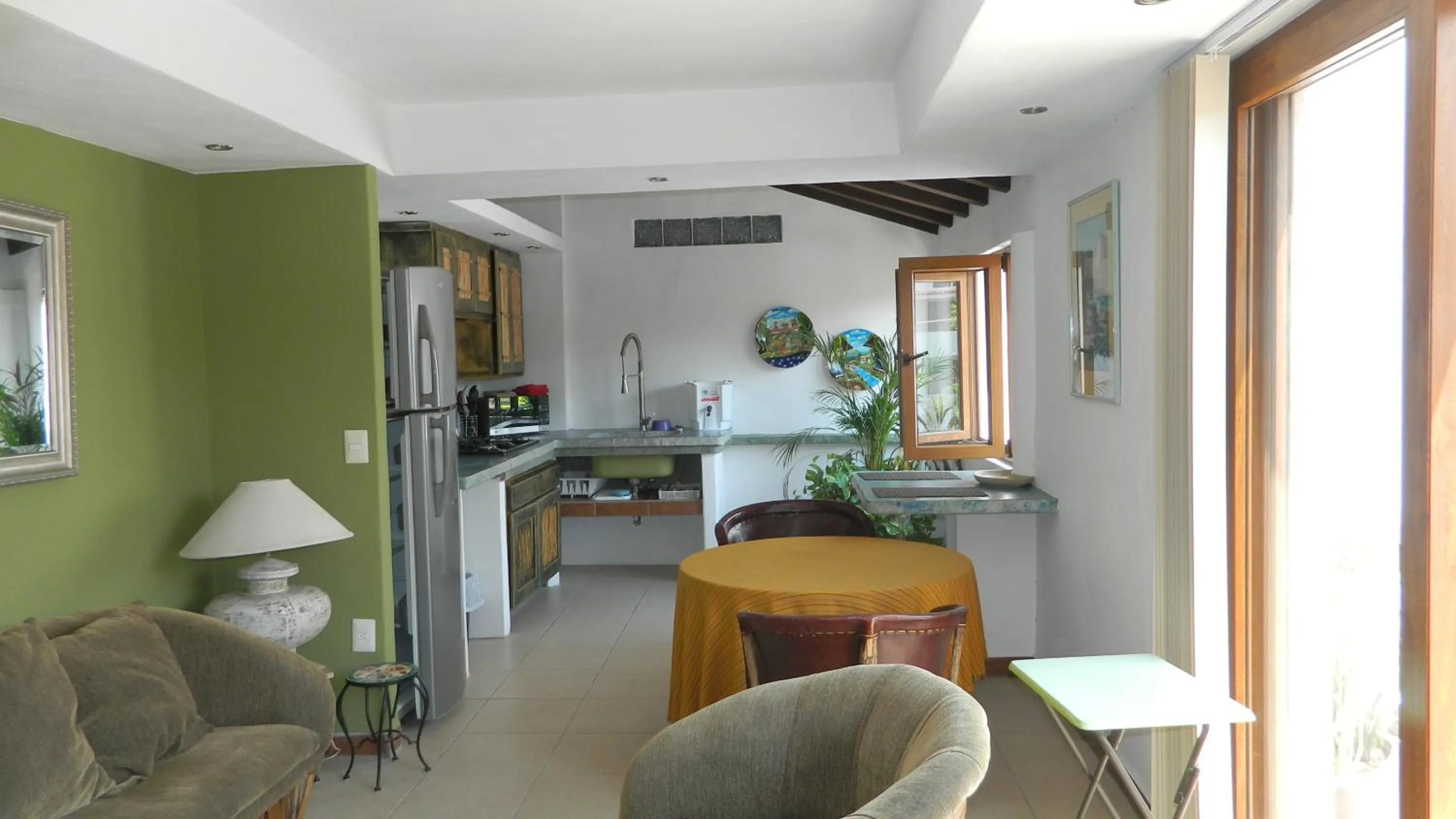 Living room in Hotel Condominium La Posada de Bucerias