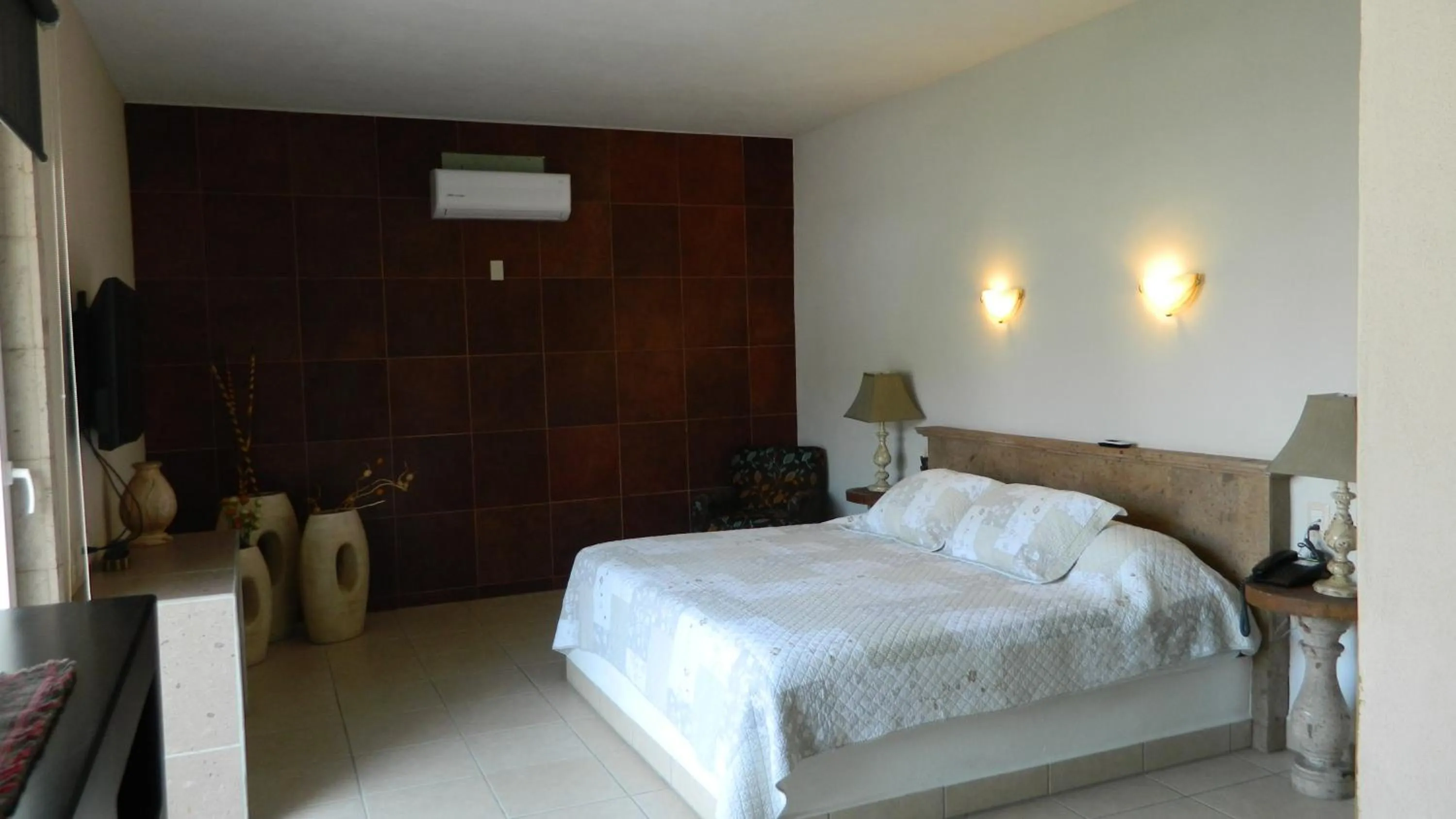 Bedroom, Bed in Hotel Condominium La Posada de Bucerias