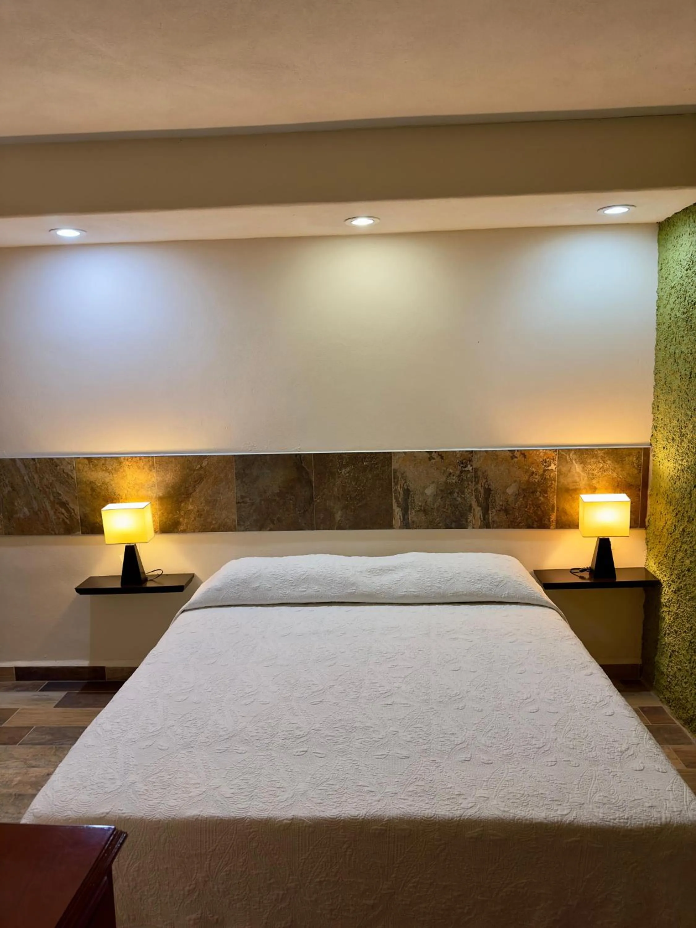 Bed in Hotel Condominium La Posada de Bucerias