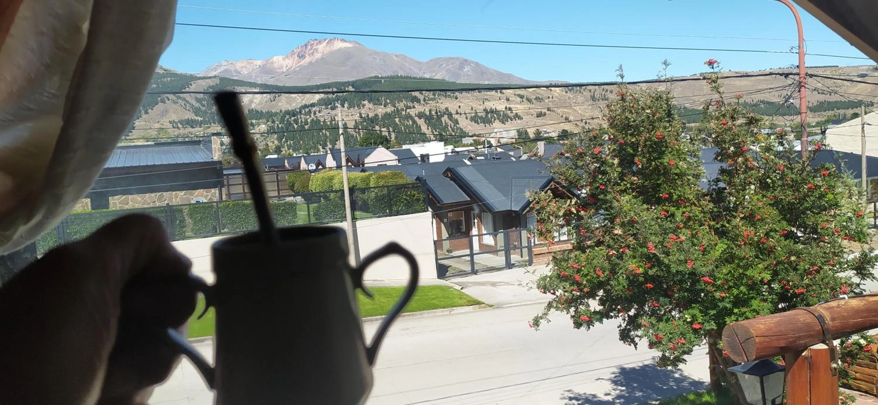 Mountain view in Patagonia Encantada
