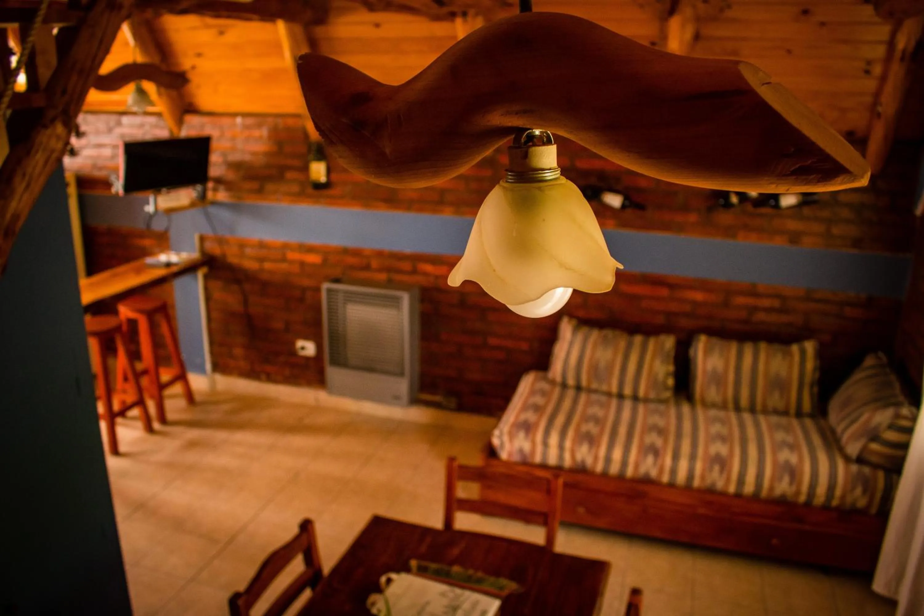 Communal lounge/ TV room in Patagonia Encantada