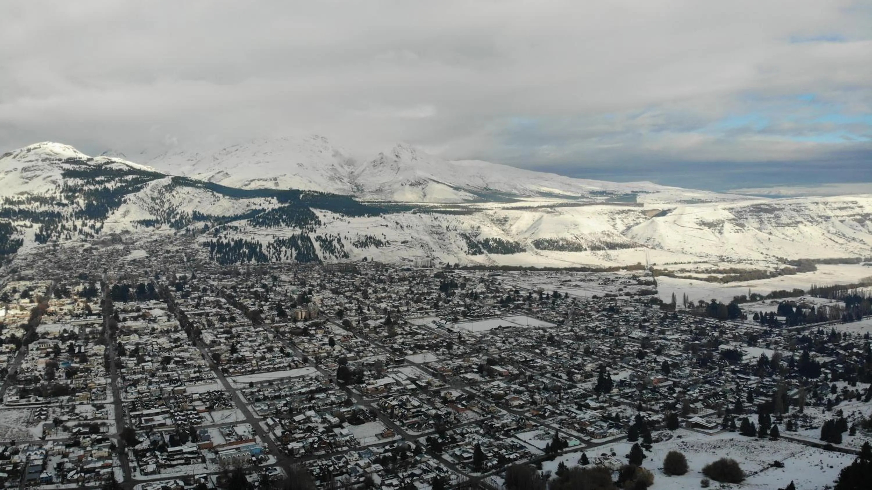 Bird's eye view in Patagonia Encantada