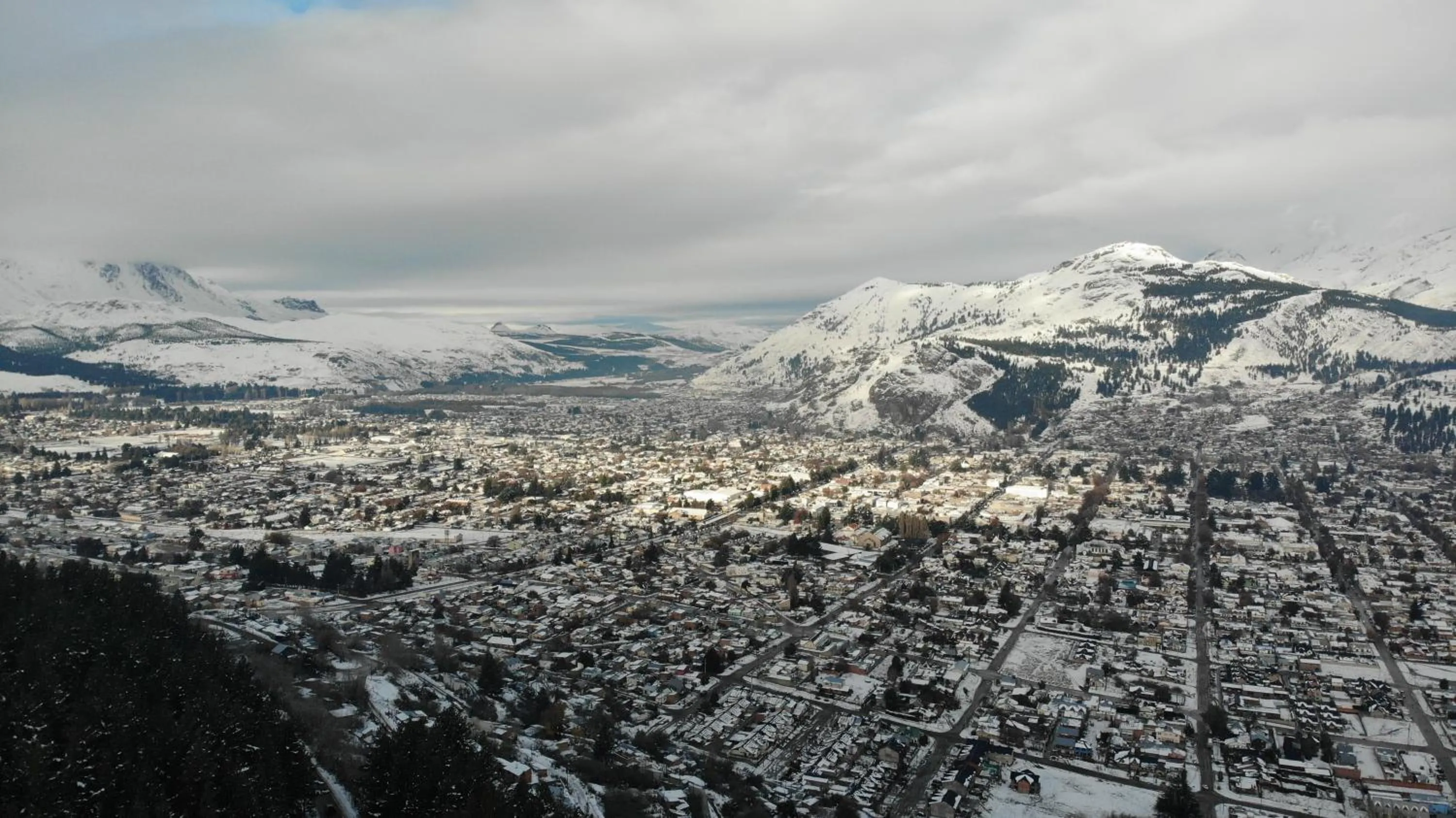 Bird's eye view in Patagonia Encantada
