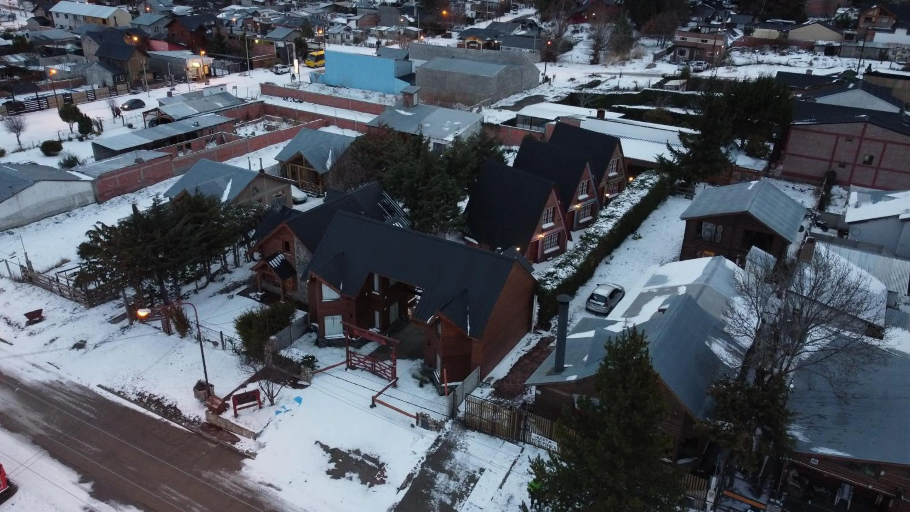 Bird's eye view in Patagonia Encantada