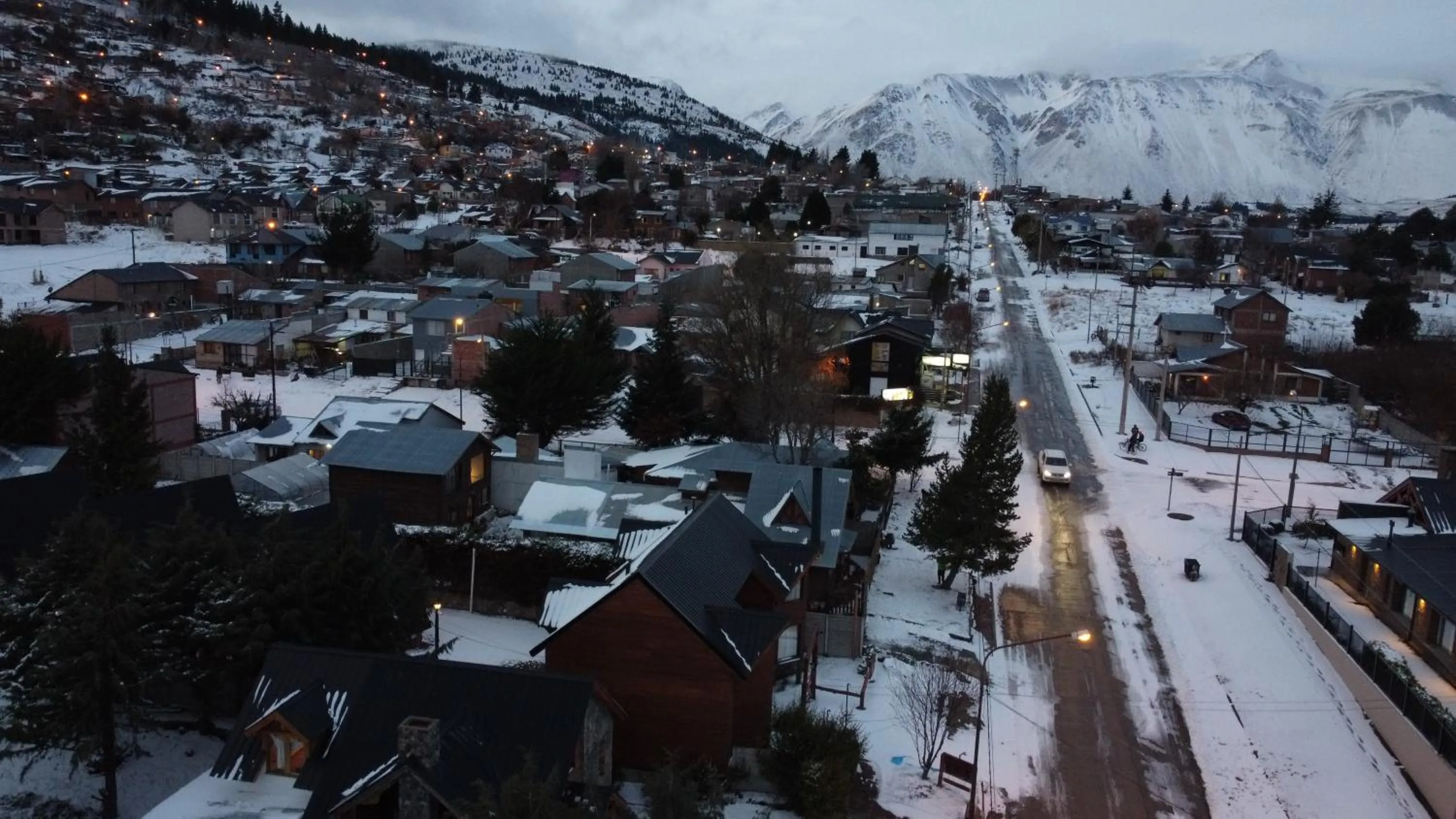 Bird's eye view in Patagonia Encantada