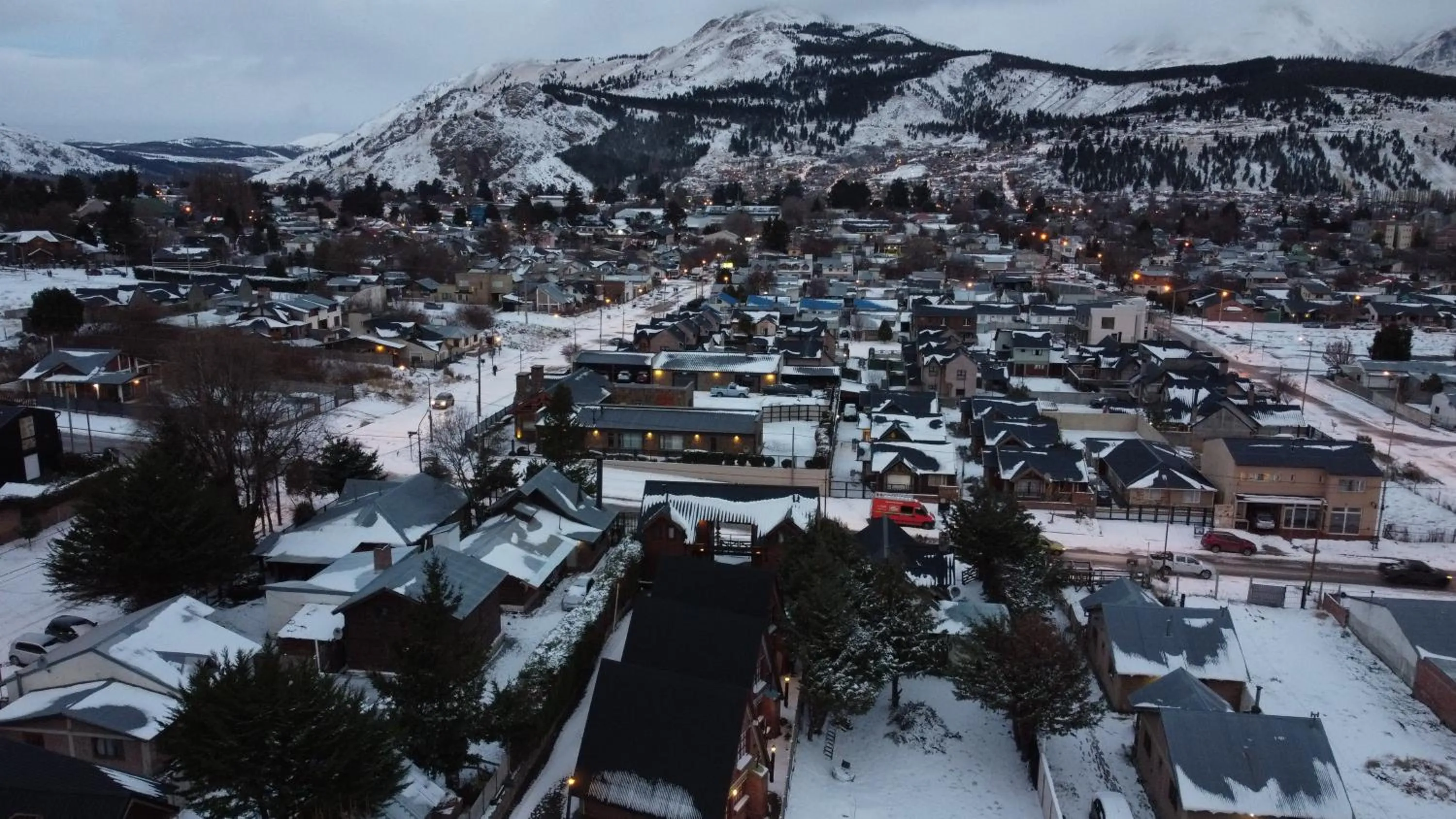 Bird's eye view in Patagonia Encantada